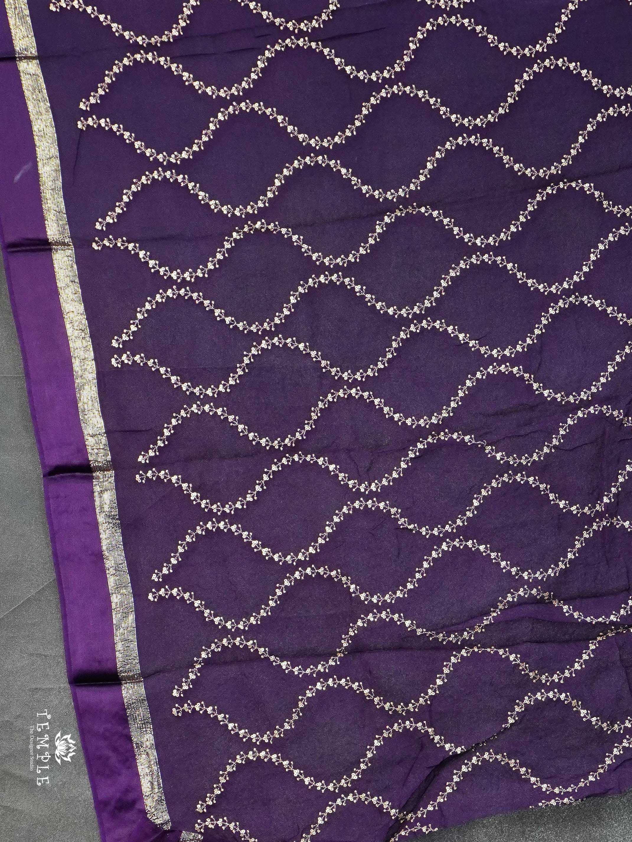 Designer Georgette Saree | TTDS2382