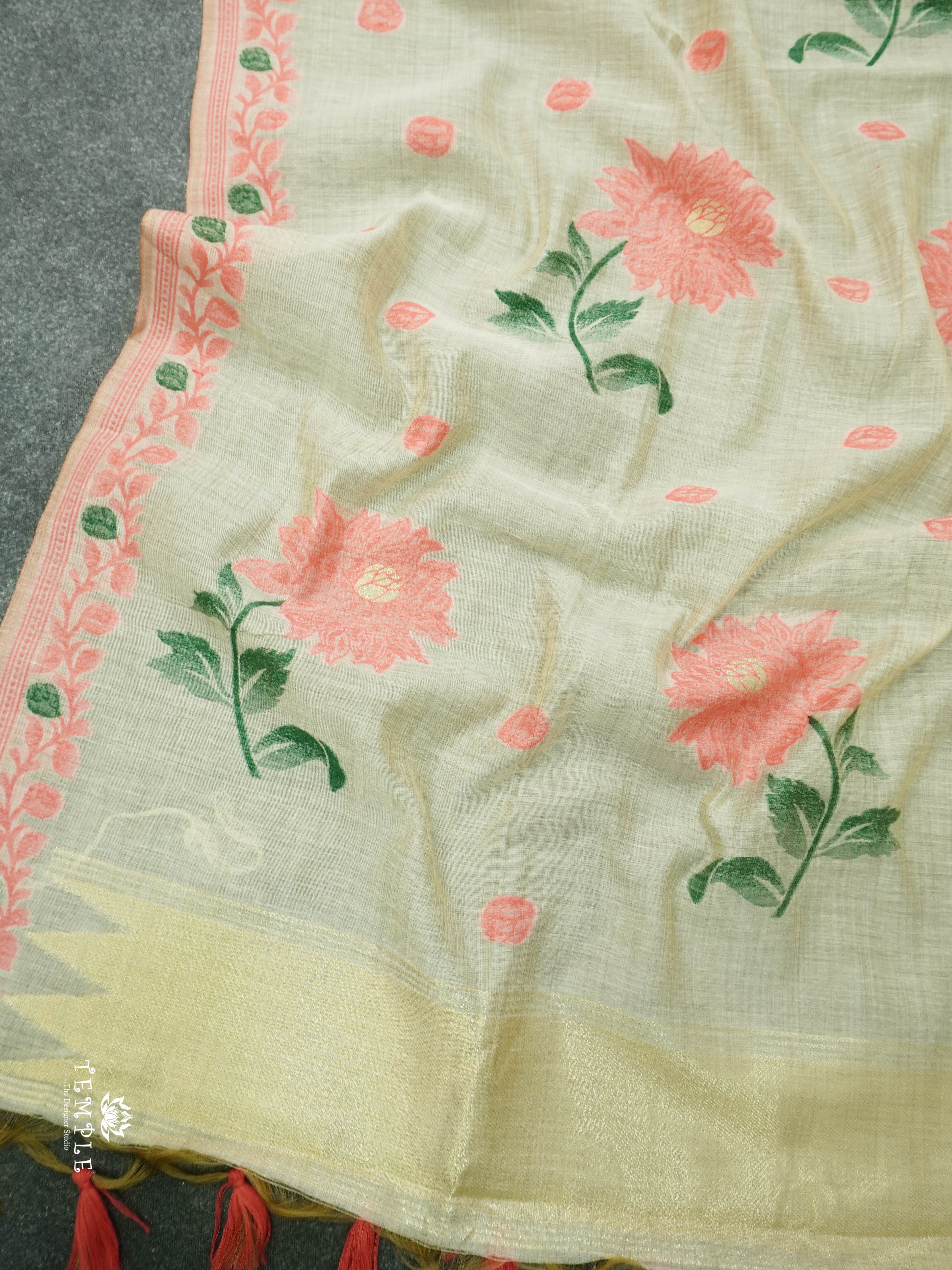 Munga Cotton Saree | TTDS1425 | Design - 10