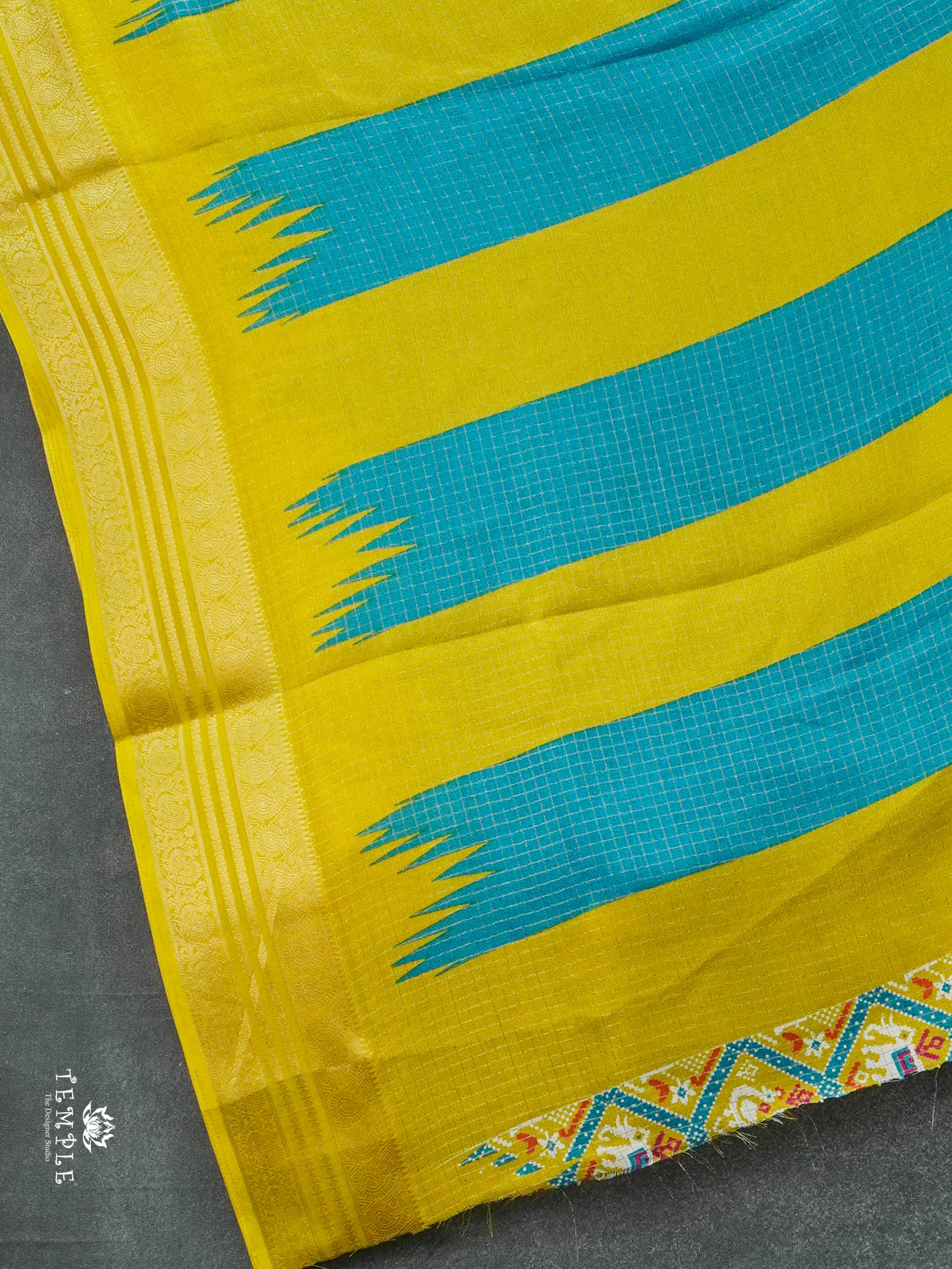 Sungudi Cotton Saree | TTDS2932