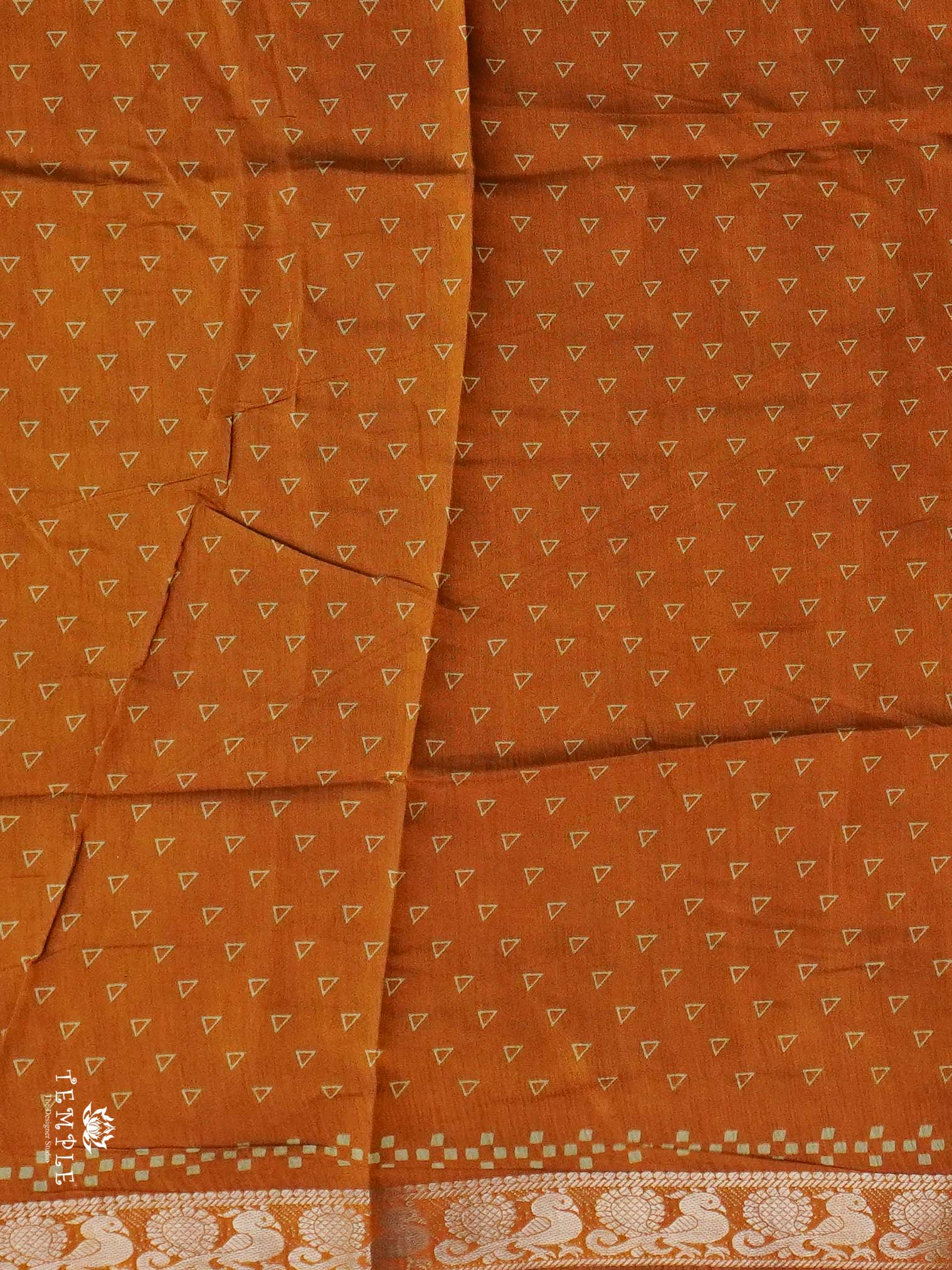 Floral Design mangalagiri Coton Saree | TTDS2385