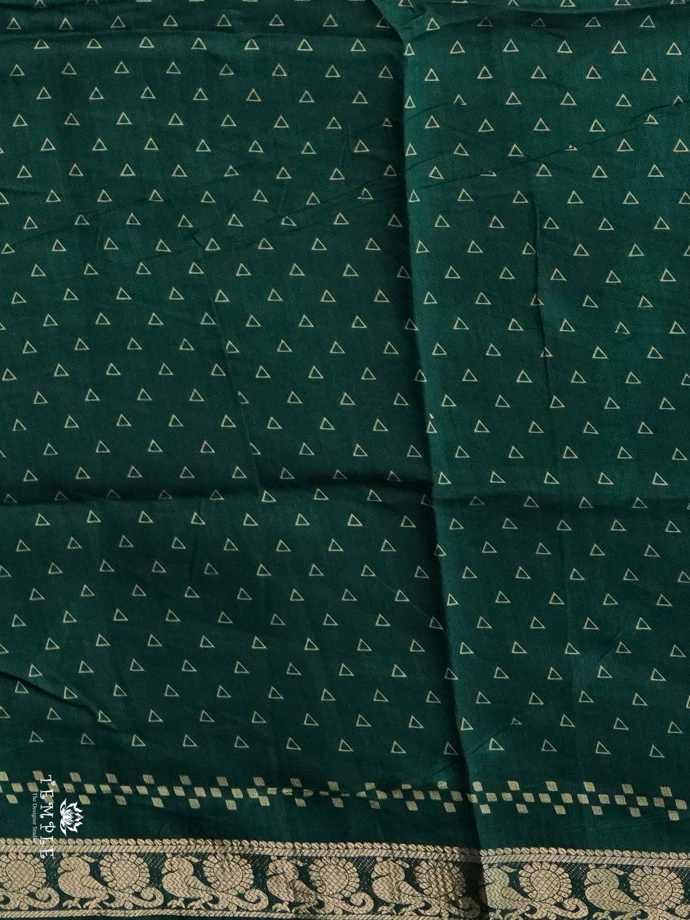 Floral Design mangalagiri Coton Saree | TTDS2385