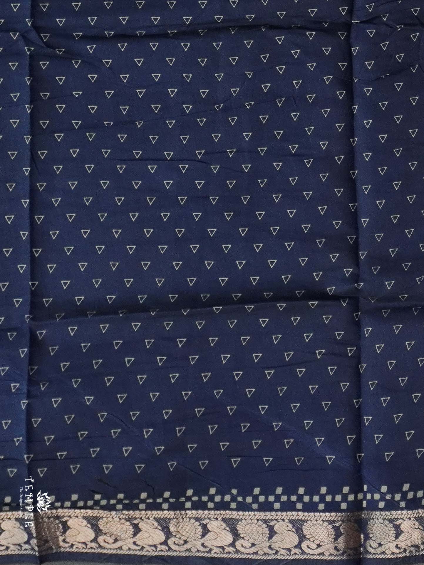 Floral Design mangalagiri Coton Saree | TTDS2385