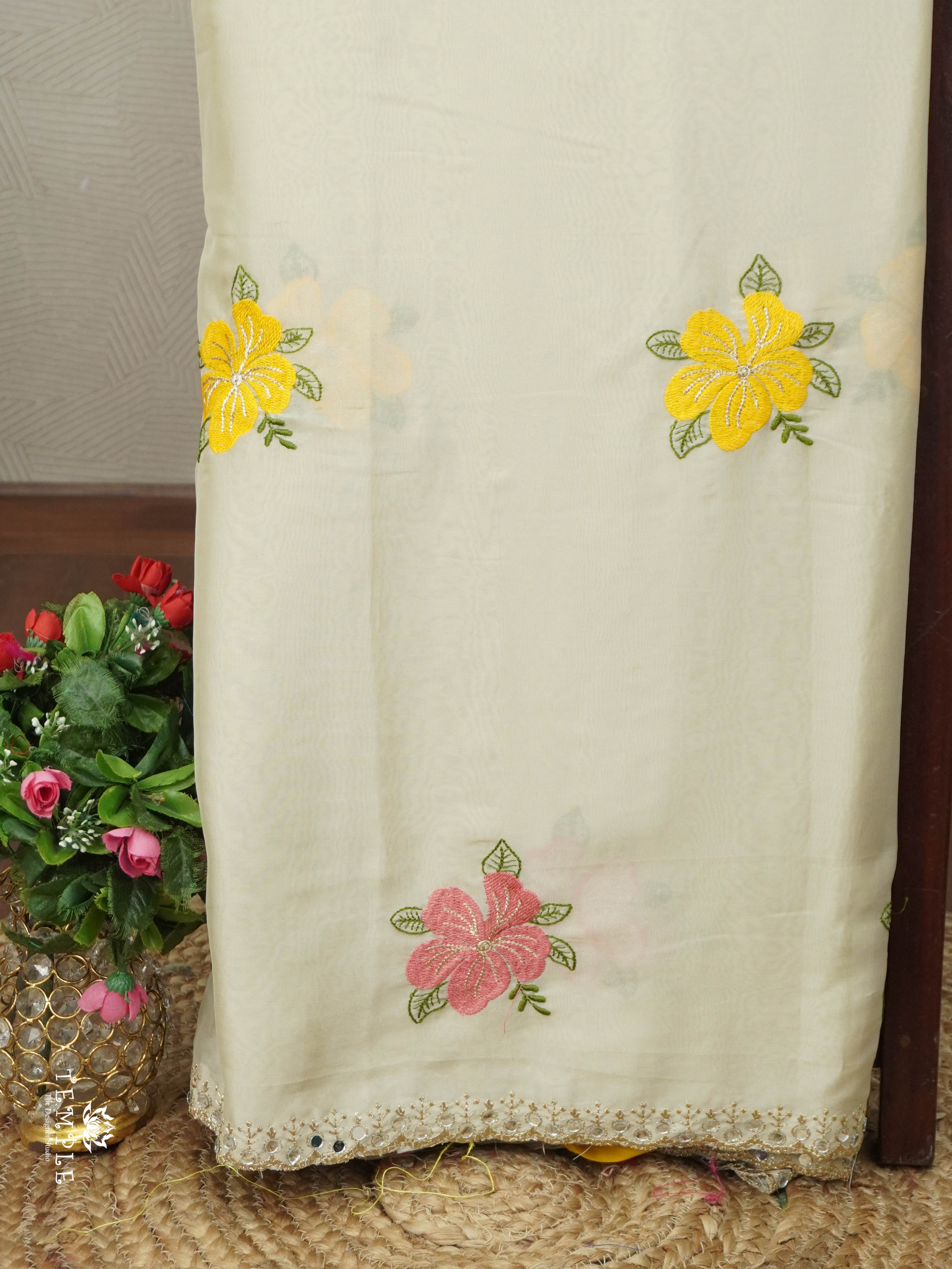 Fendi Organza Saree | TTDS2846