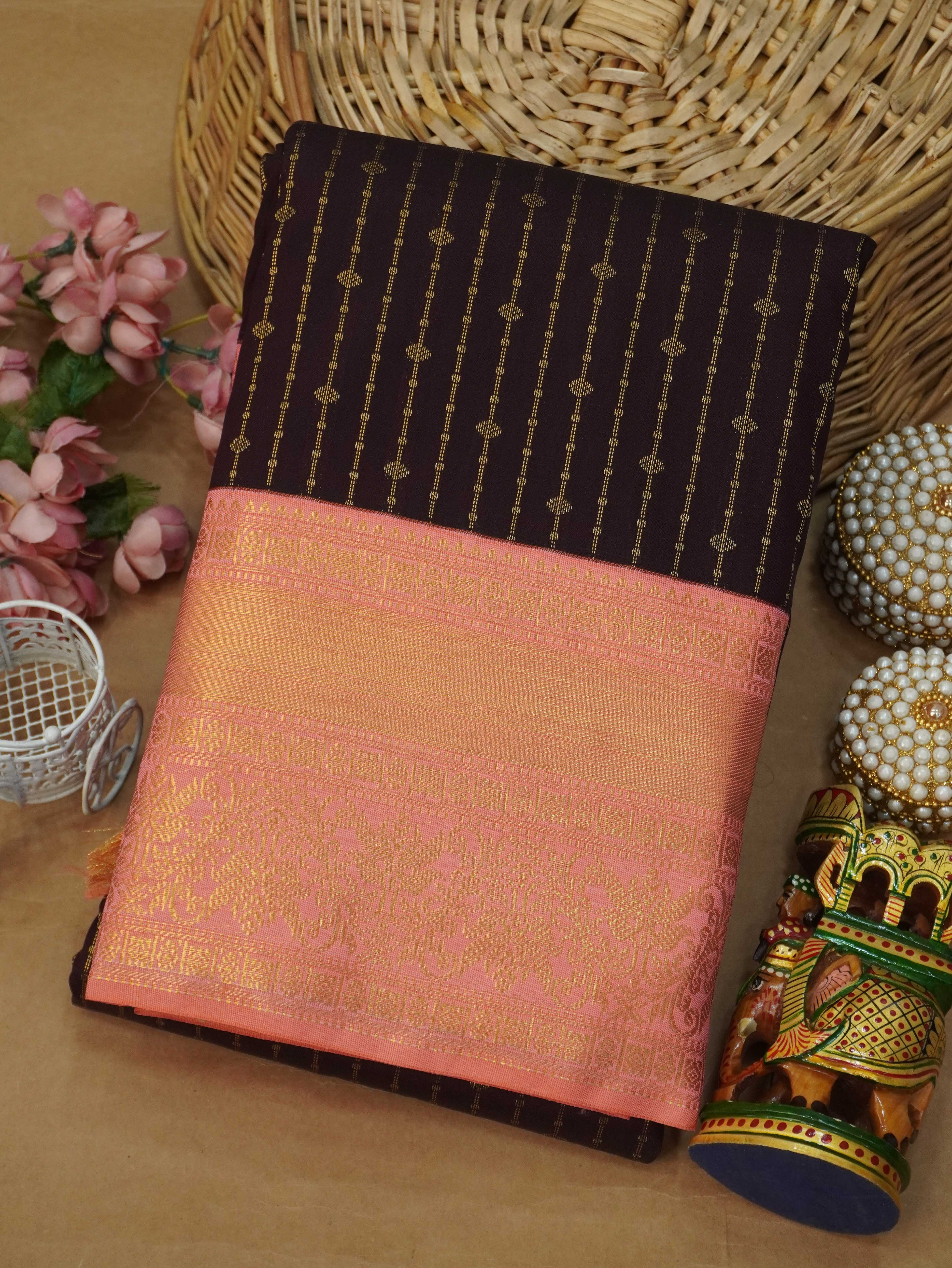 Semi Silk Saree | TTDS3300