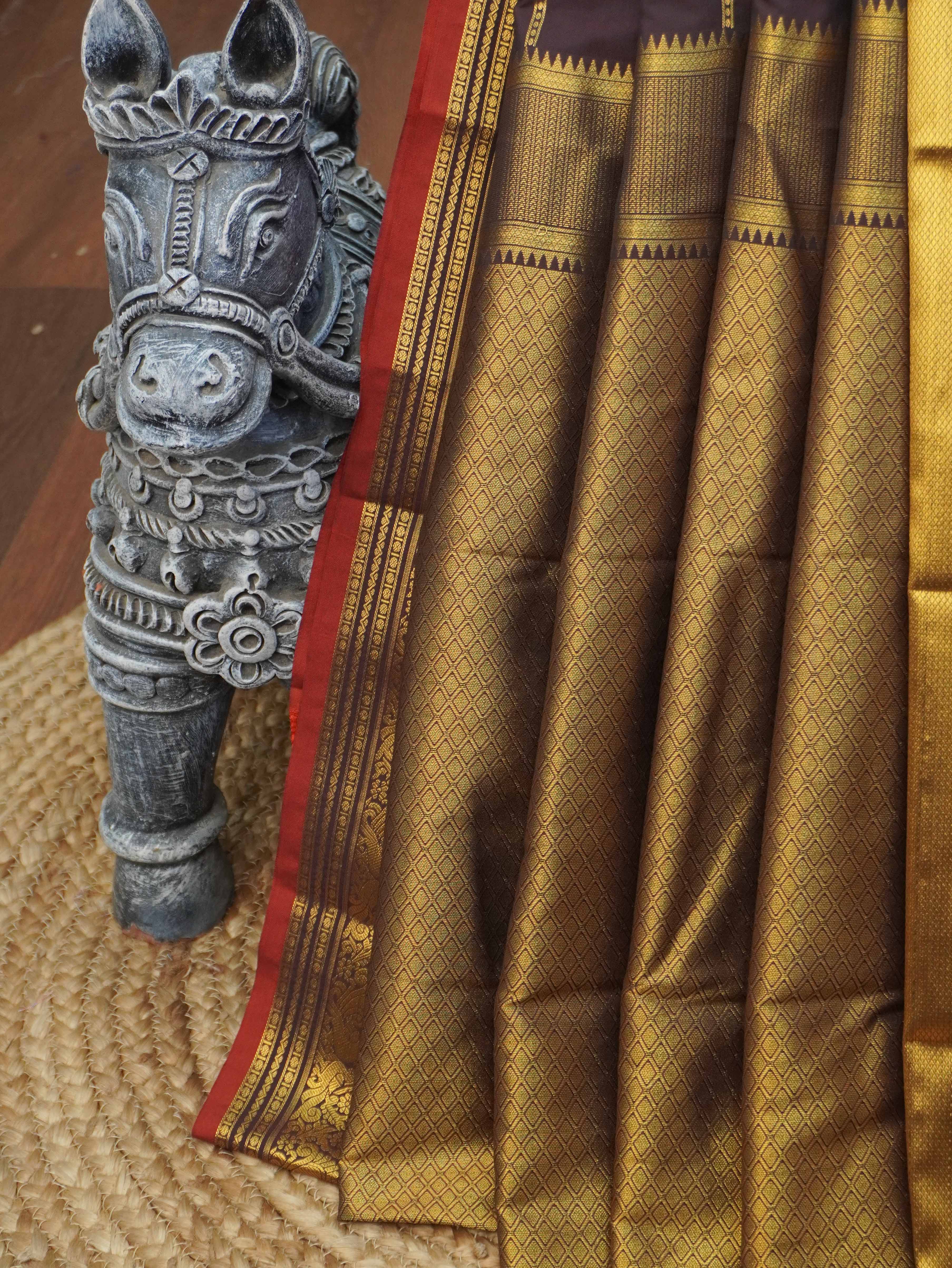 Semi Silk Saree | TTDS3300