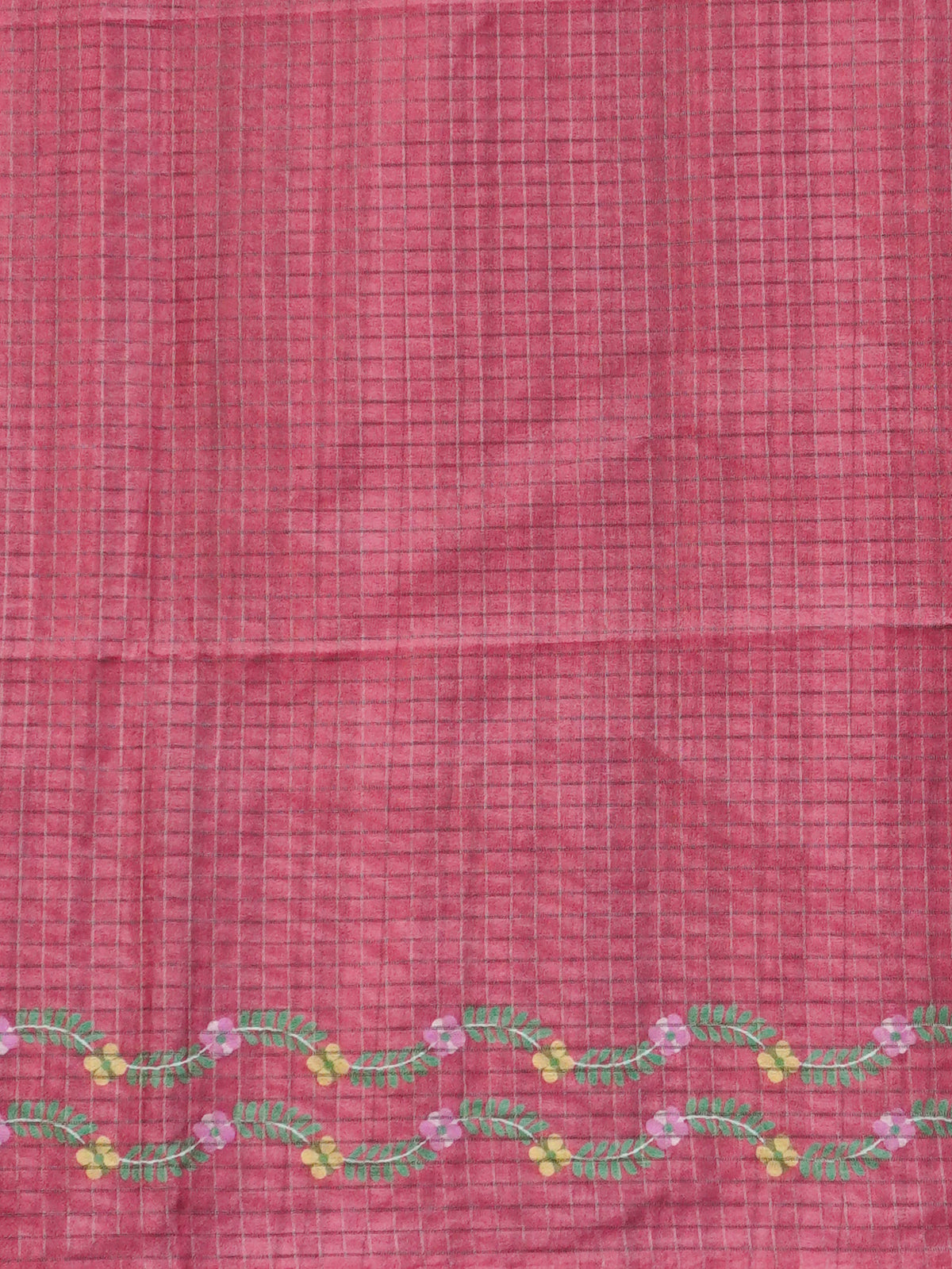 Printed Tussar Saree | TTDS3719