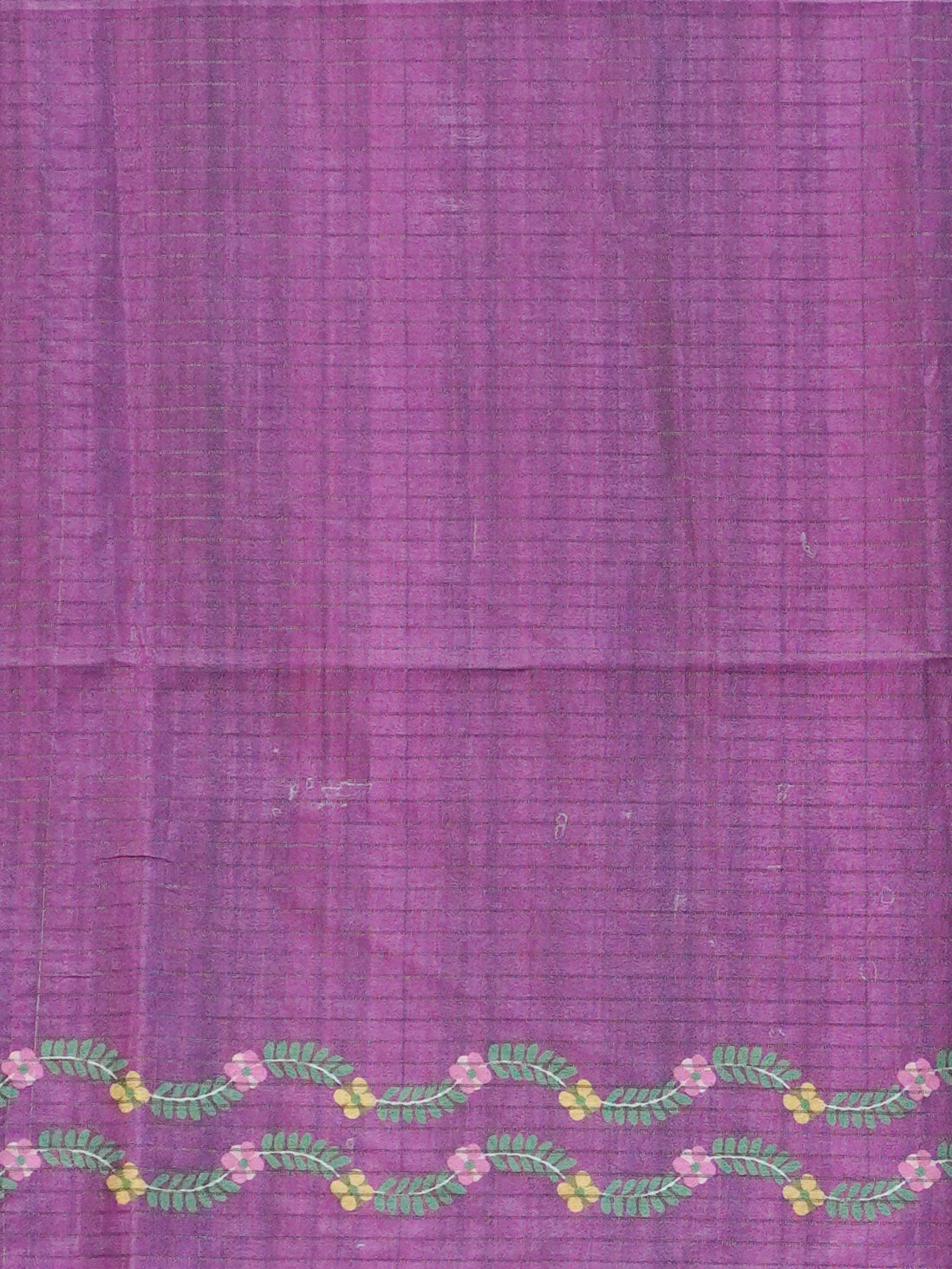 Printed Tussar Saree | TTDS3719
