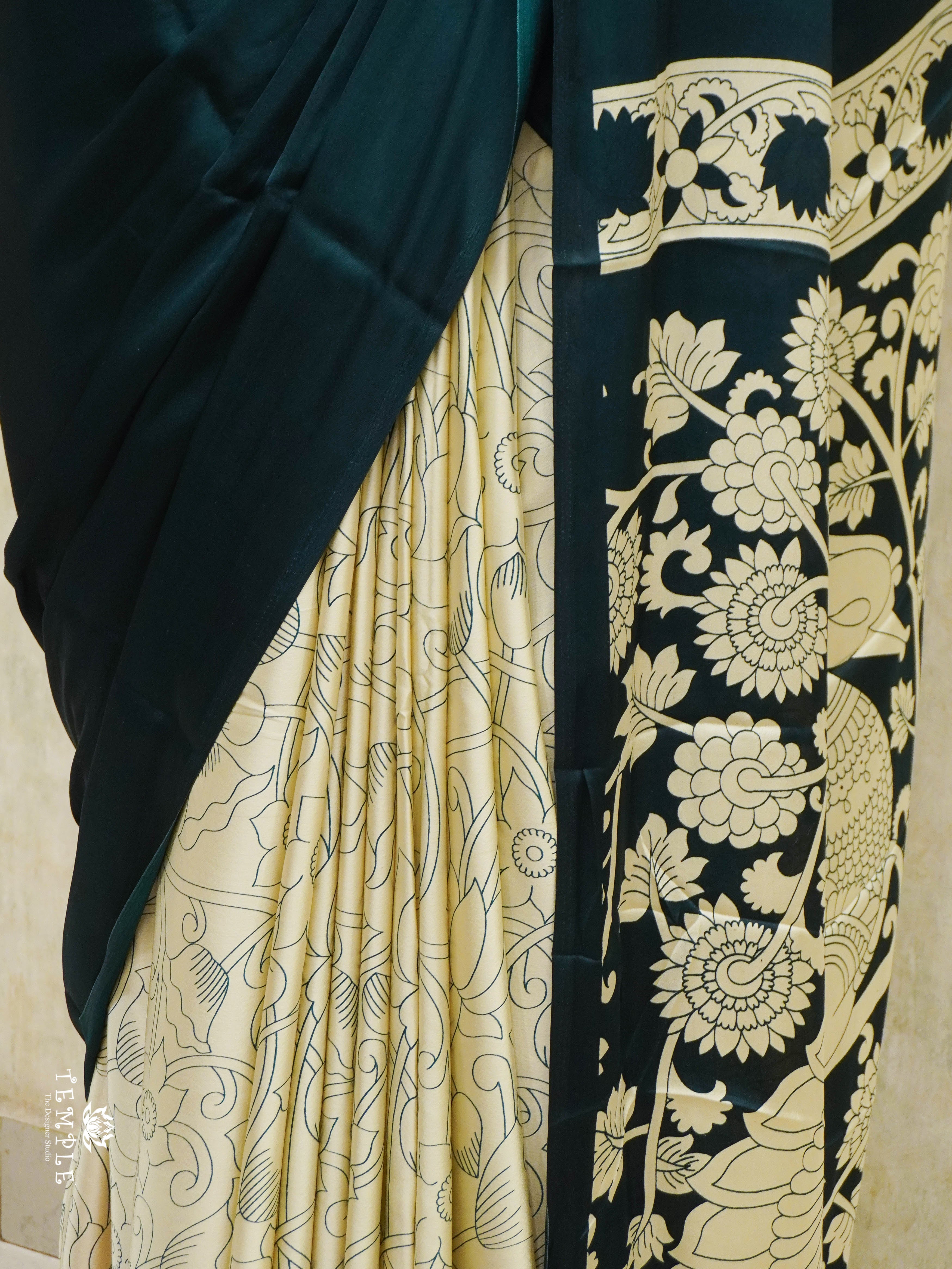 Modal Silk Saree (Half & Half) | TTDS2901
