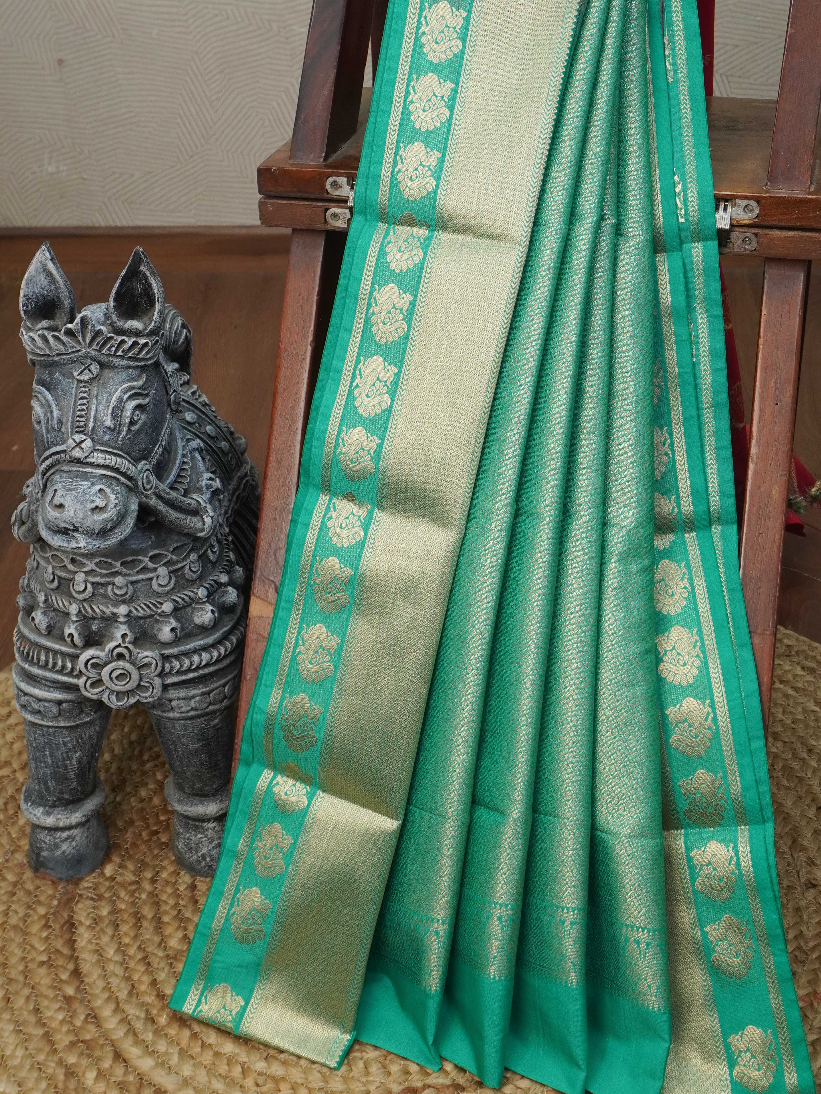Semi Silk Saree | TTDS3300