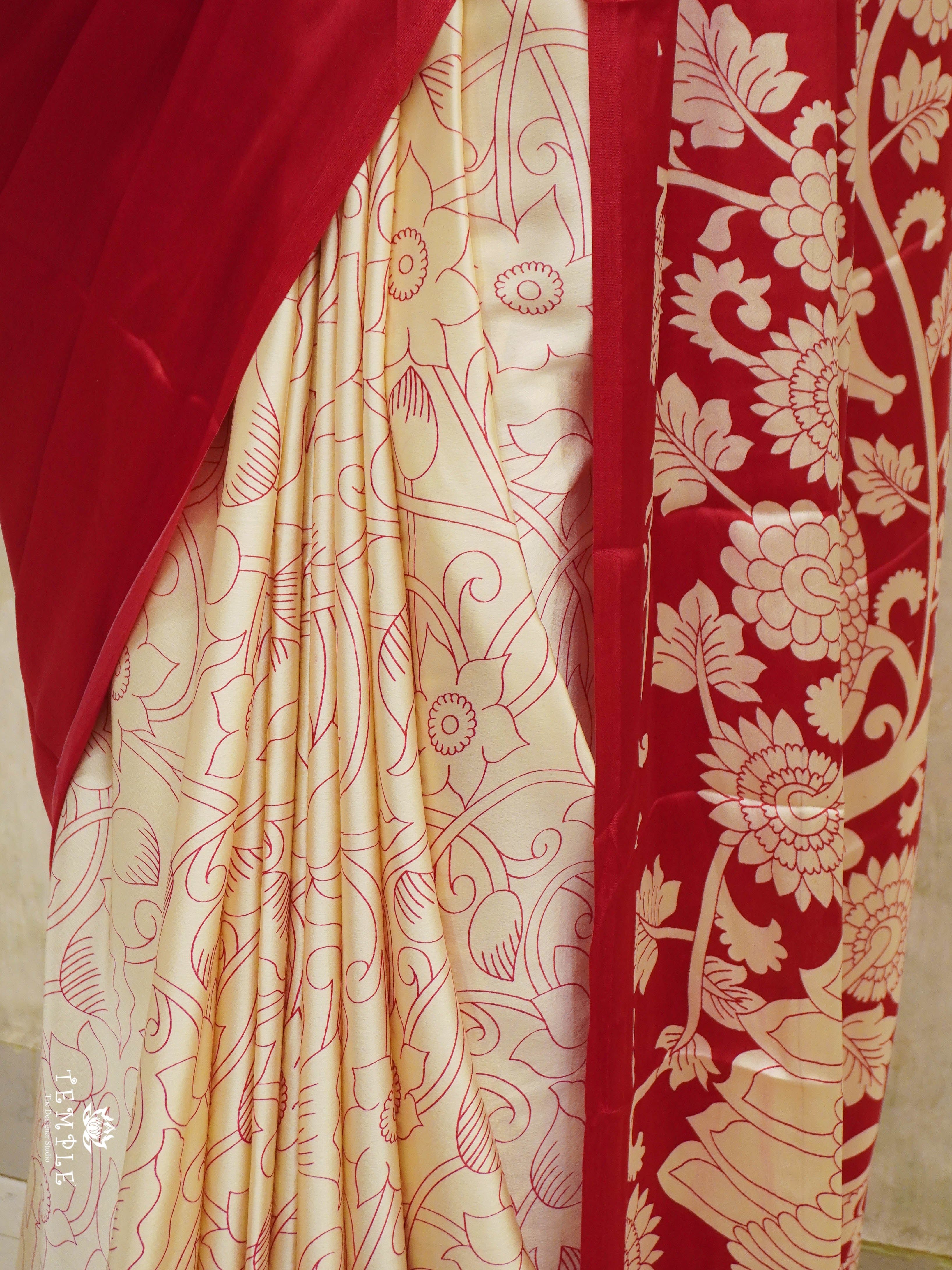 Modal Silk Saree (Half & Half) | TTDS2901