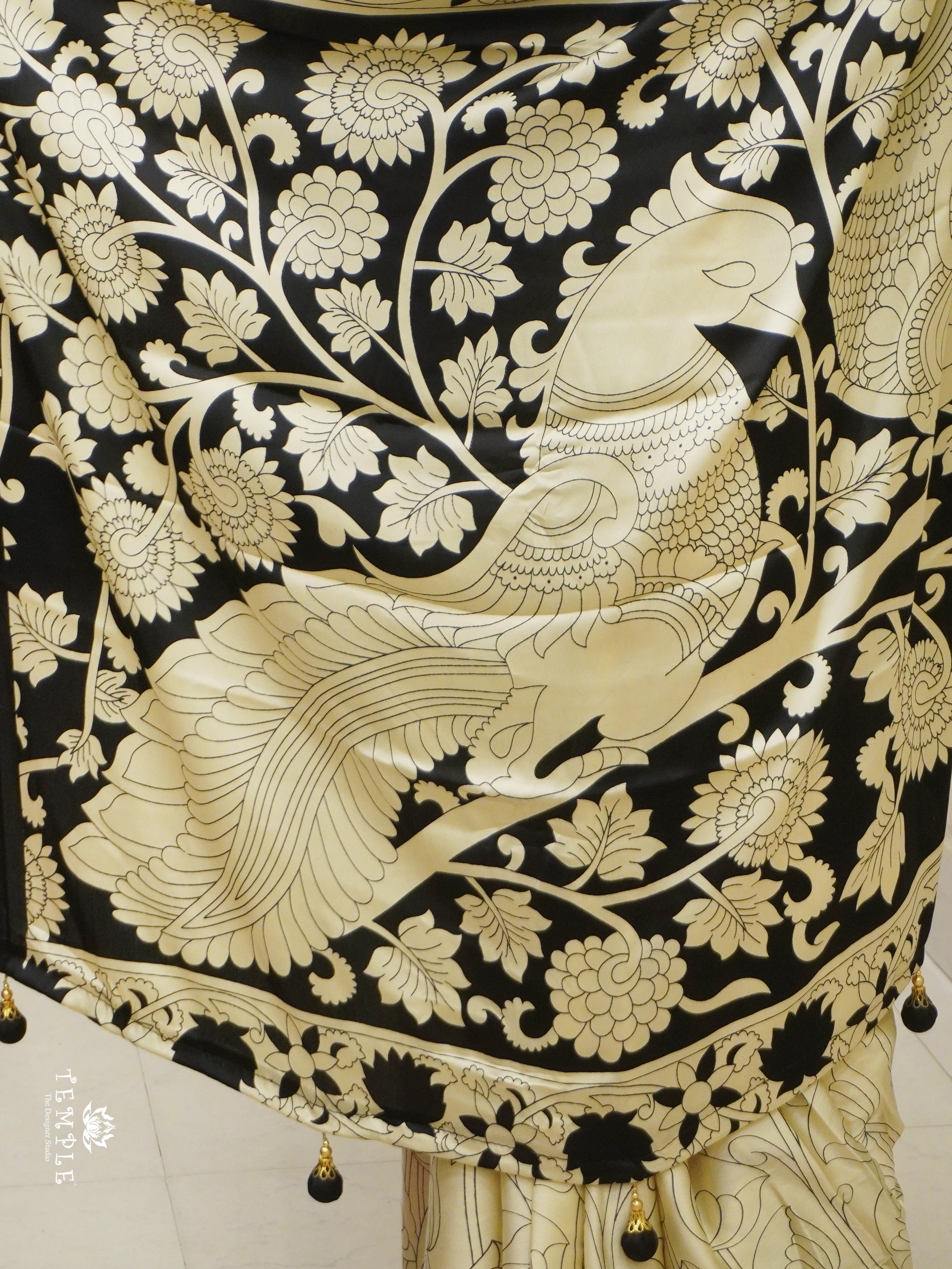 Modal Silk Saree (Half & Half) | TTDS2901