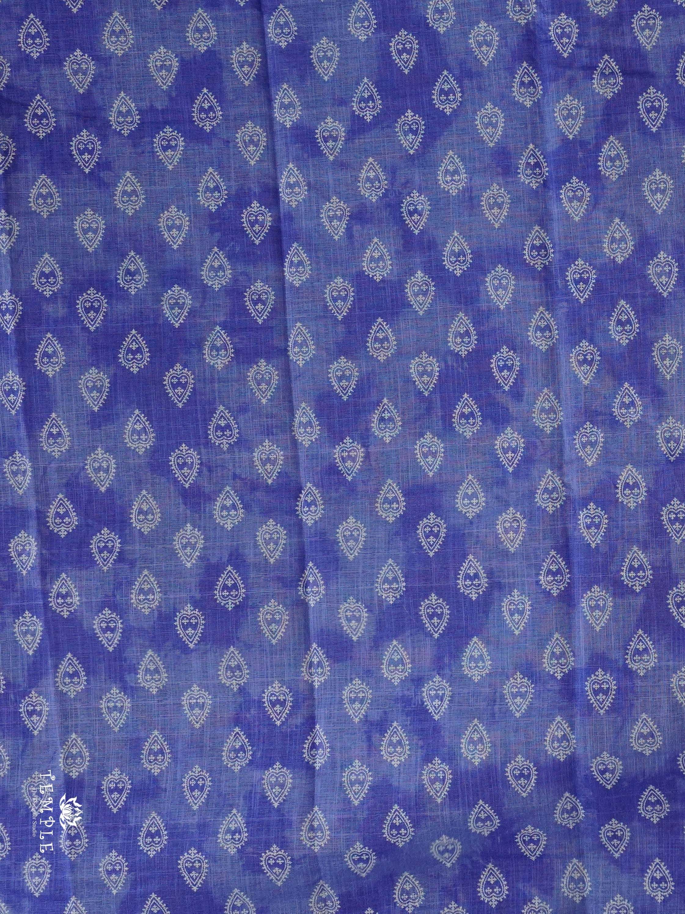 Linen Cotton Saree | TTDS2367