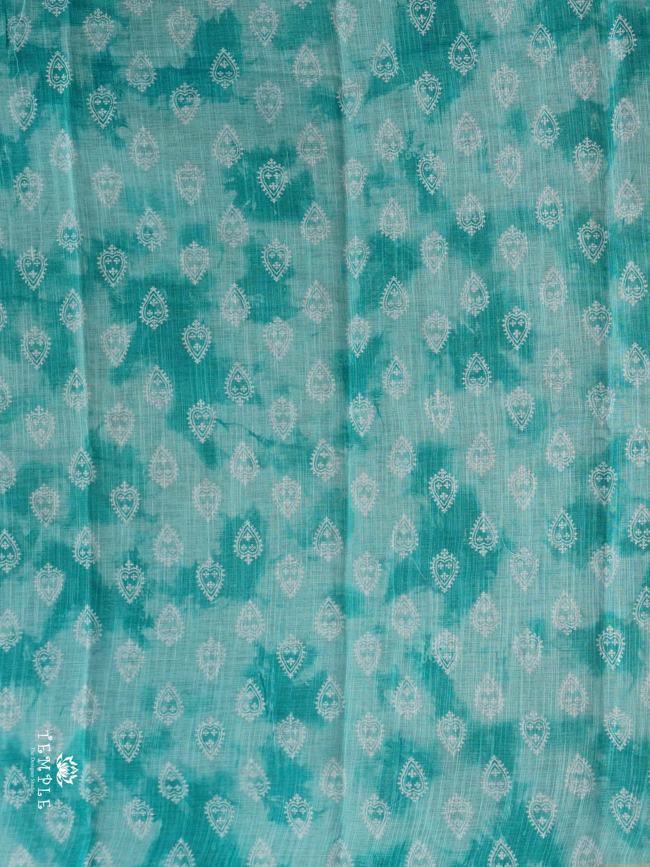 Linen Cotton Saree | TTDS2367