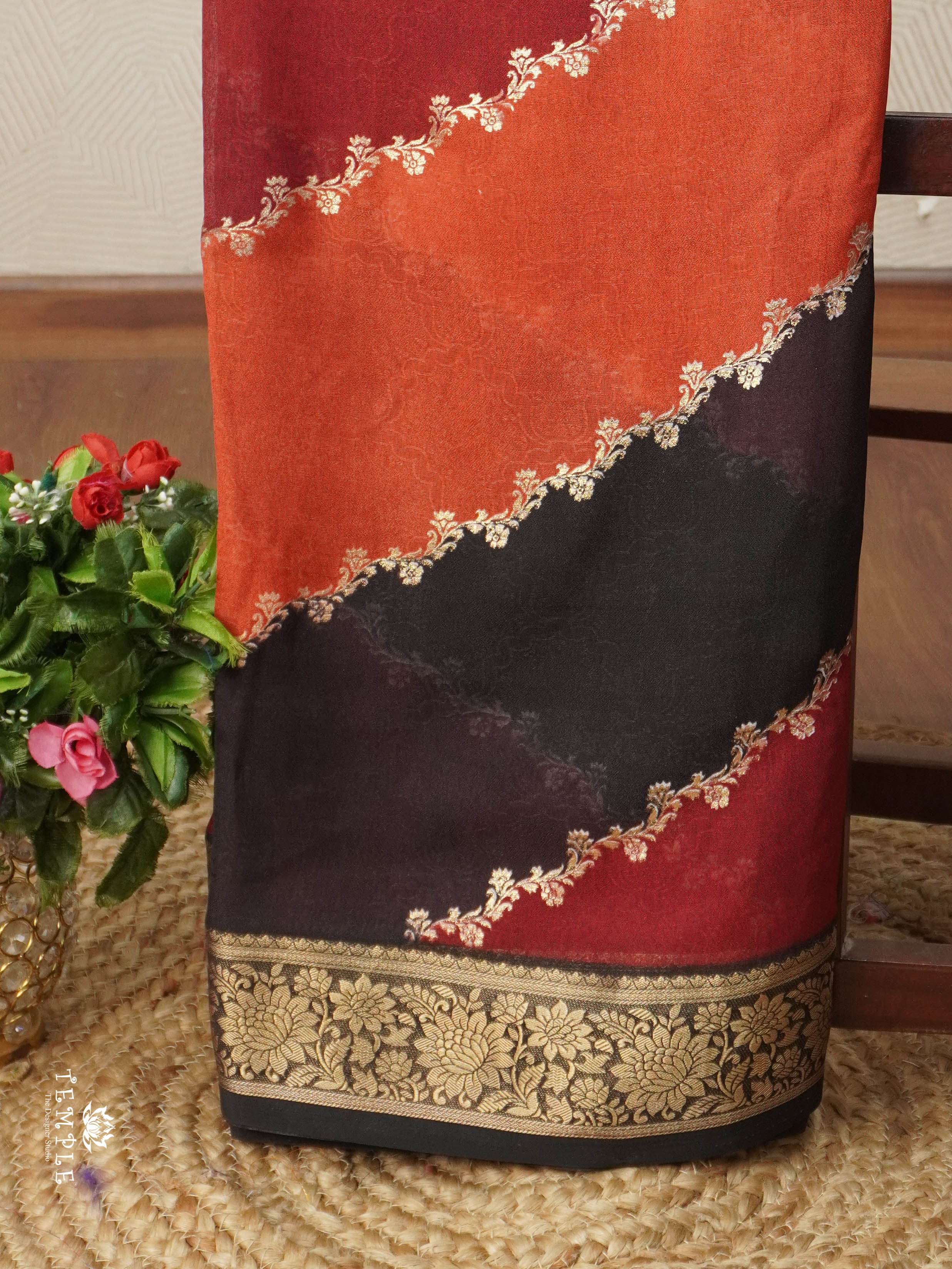 Georgette Saree  | TTDS2907