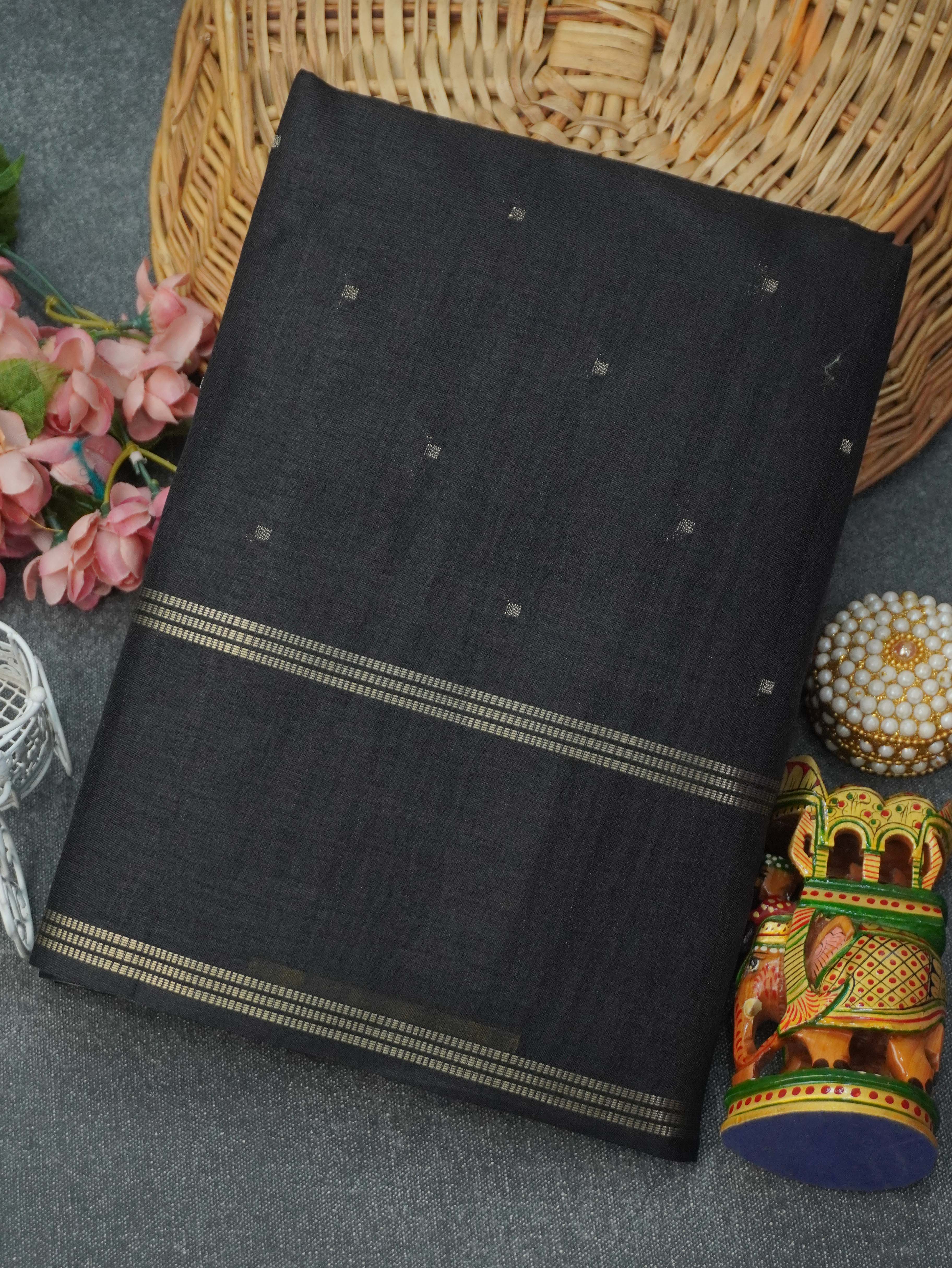 Handloom Matka Silk Saree | TTDS3312