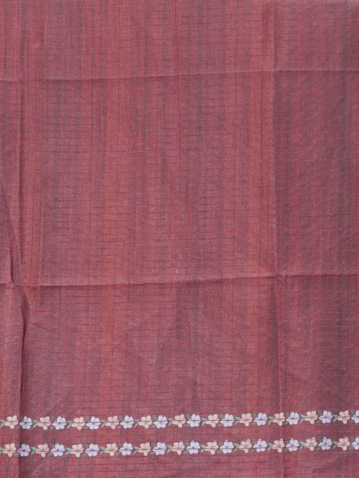 Printed Tussar Saree | TTDS3716