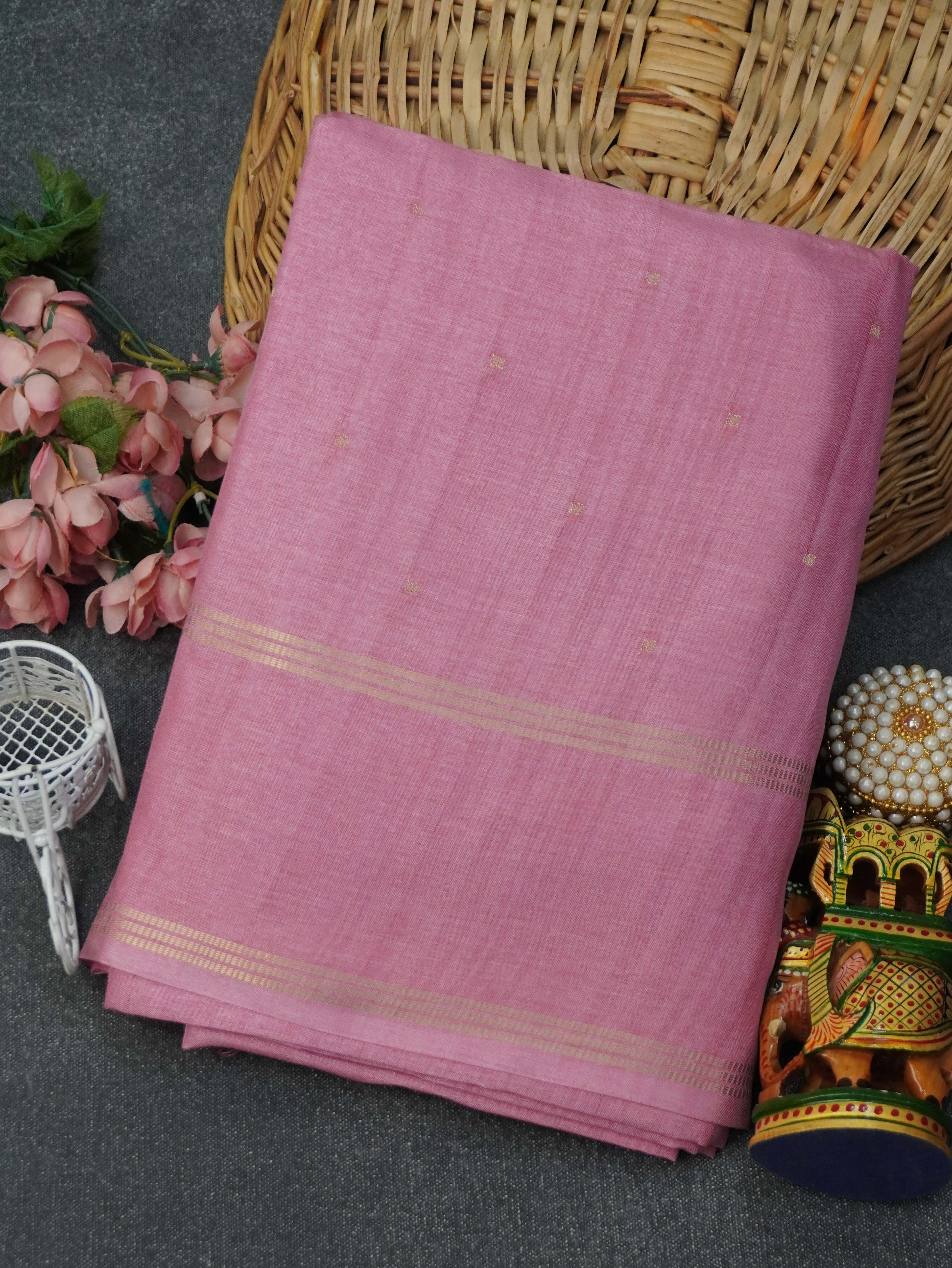 Handloom Matka Silk Saree | TTDS3312