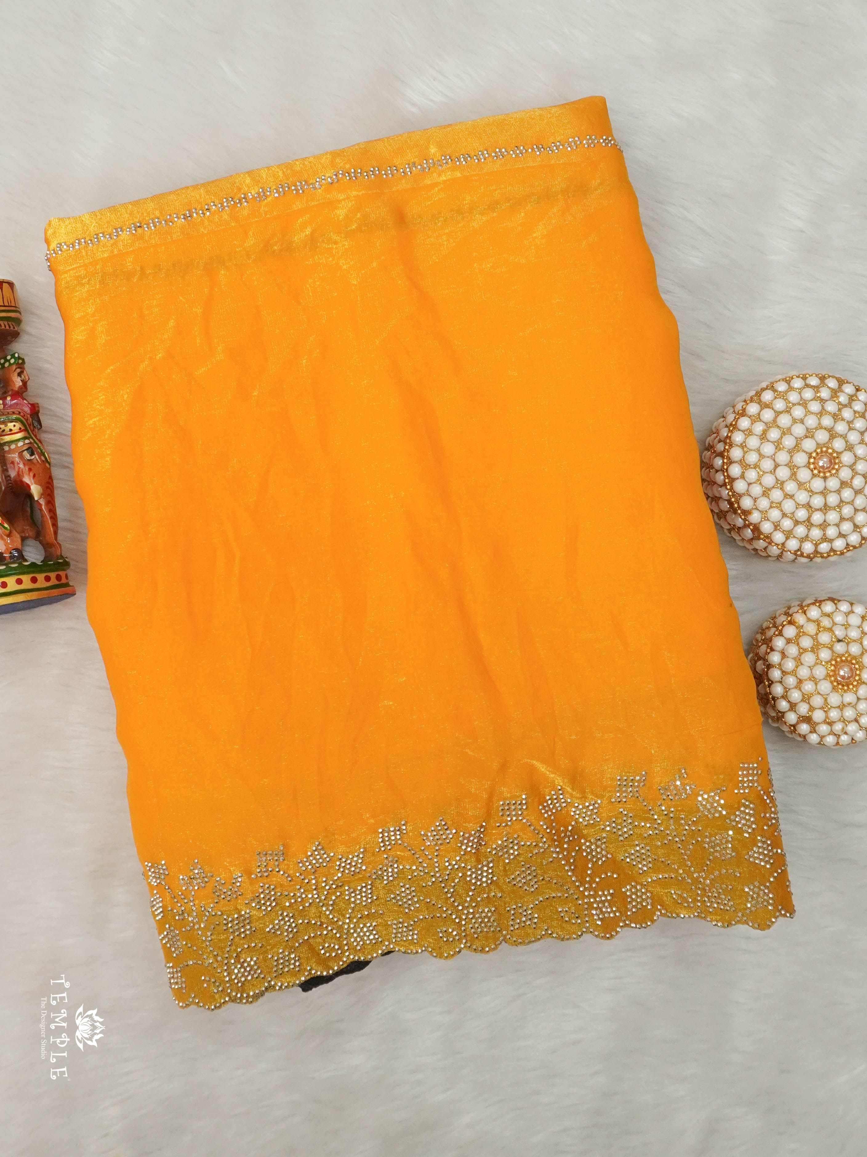 Fendi Organza Sarees | TTDS2906