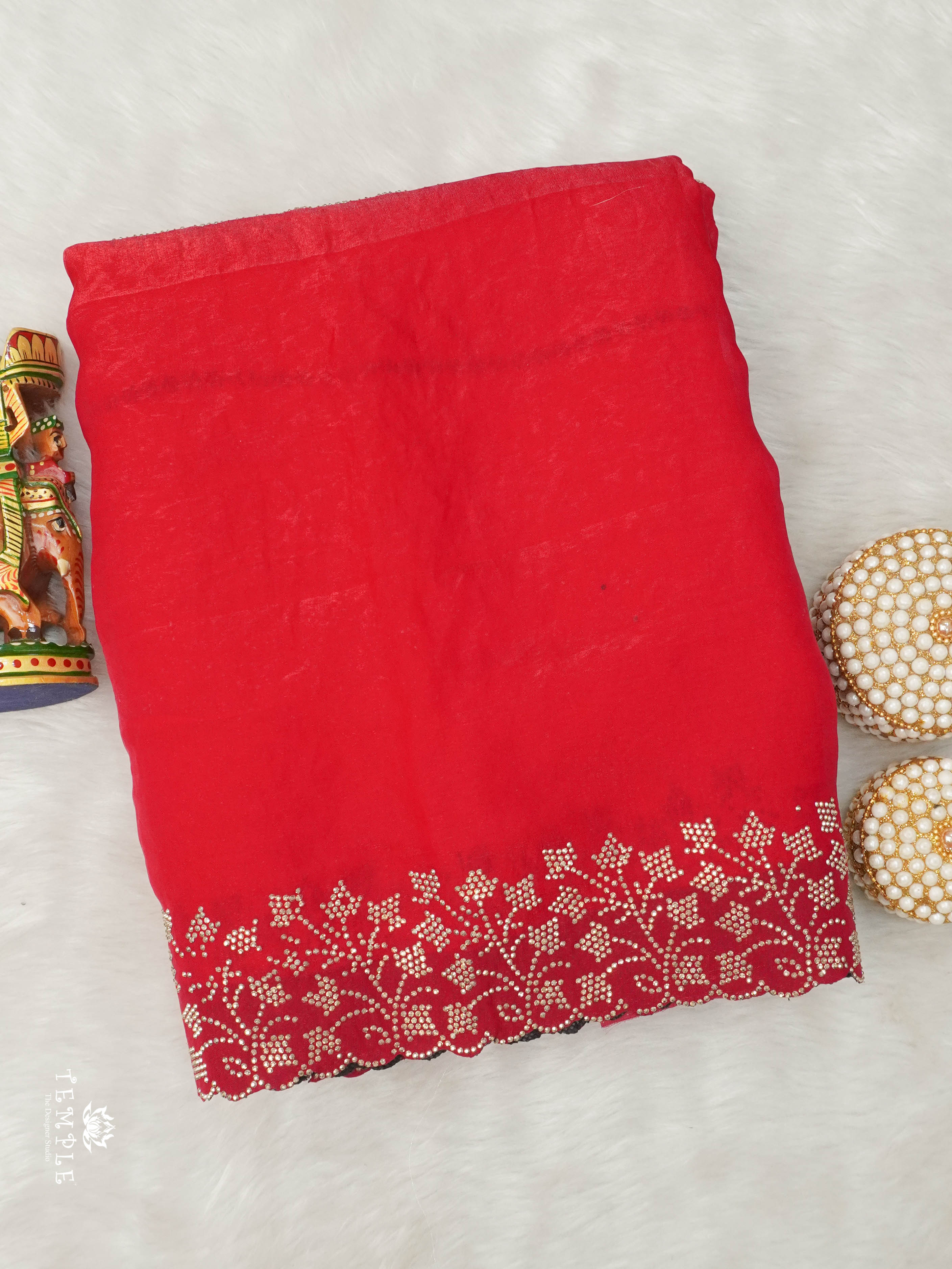 Fendi Organza Sarees | TTDS2906