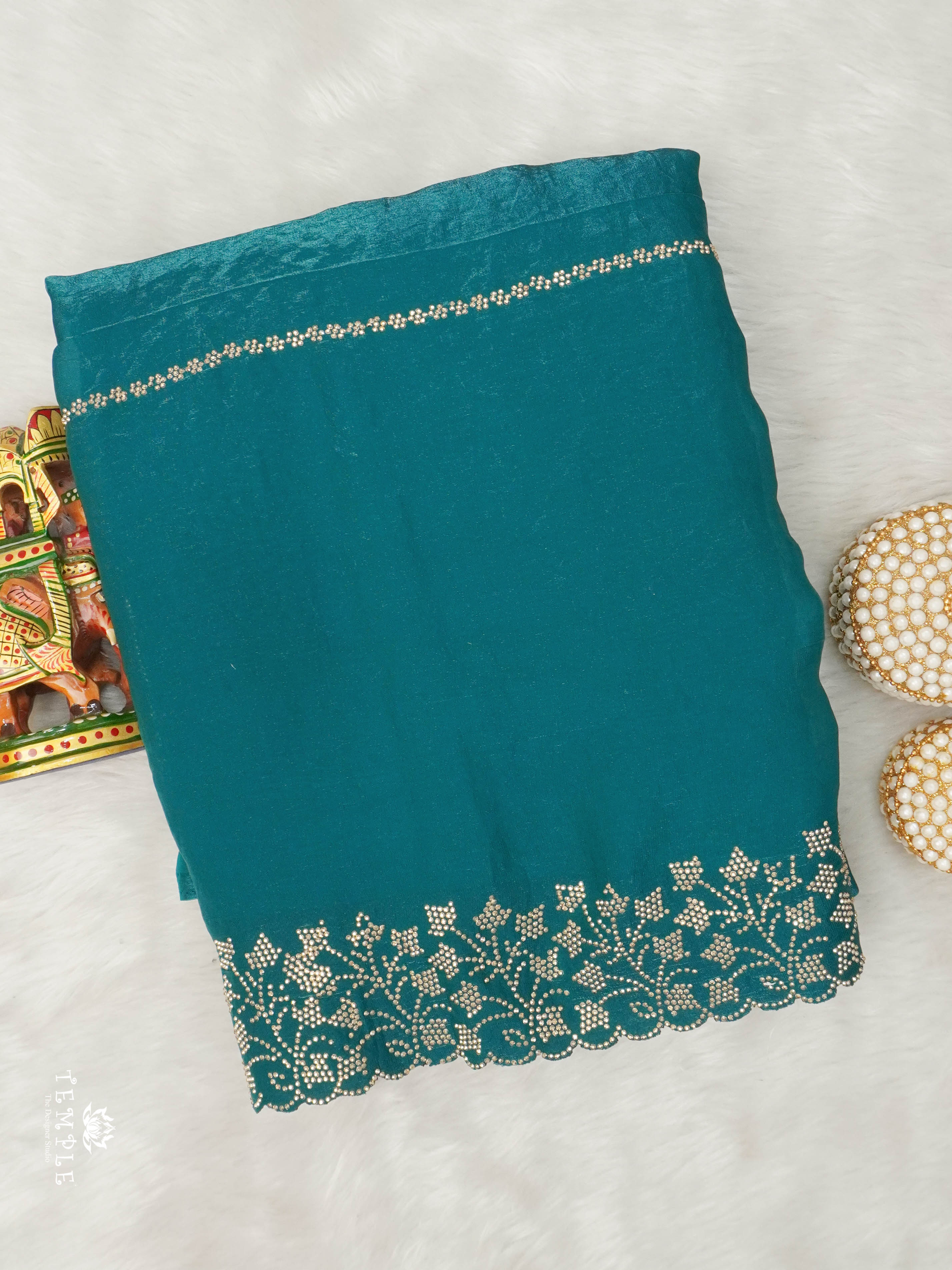 Fendi Organza Sarees | TTDS2906