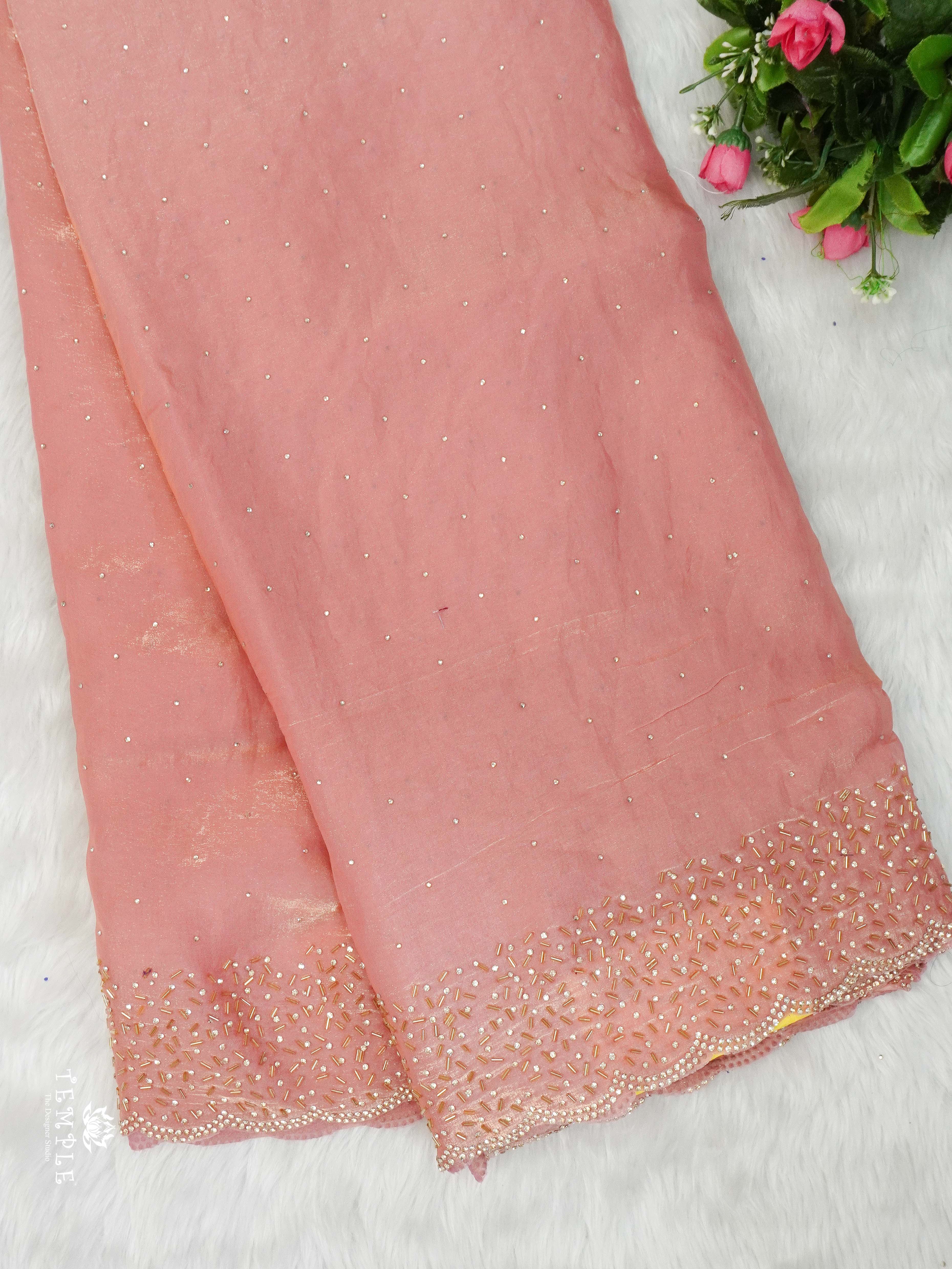 Designer Saree With Stone Work | TTDS2156