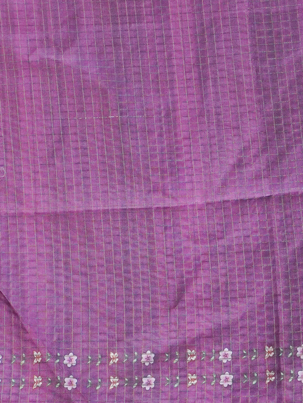 Printed Tussar Saree | TTDS3721