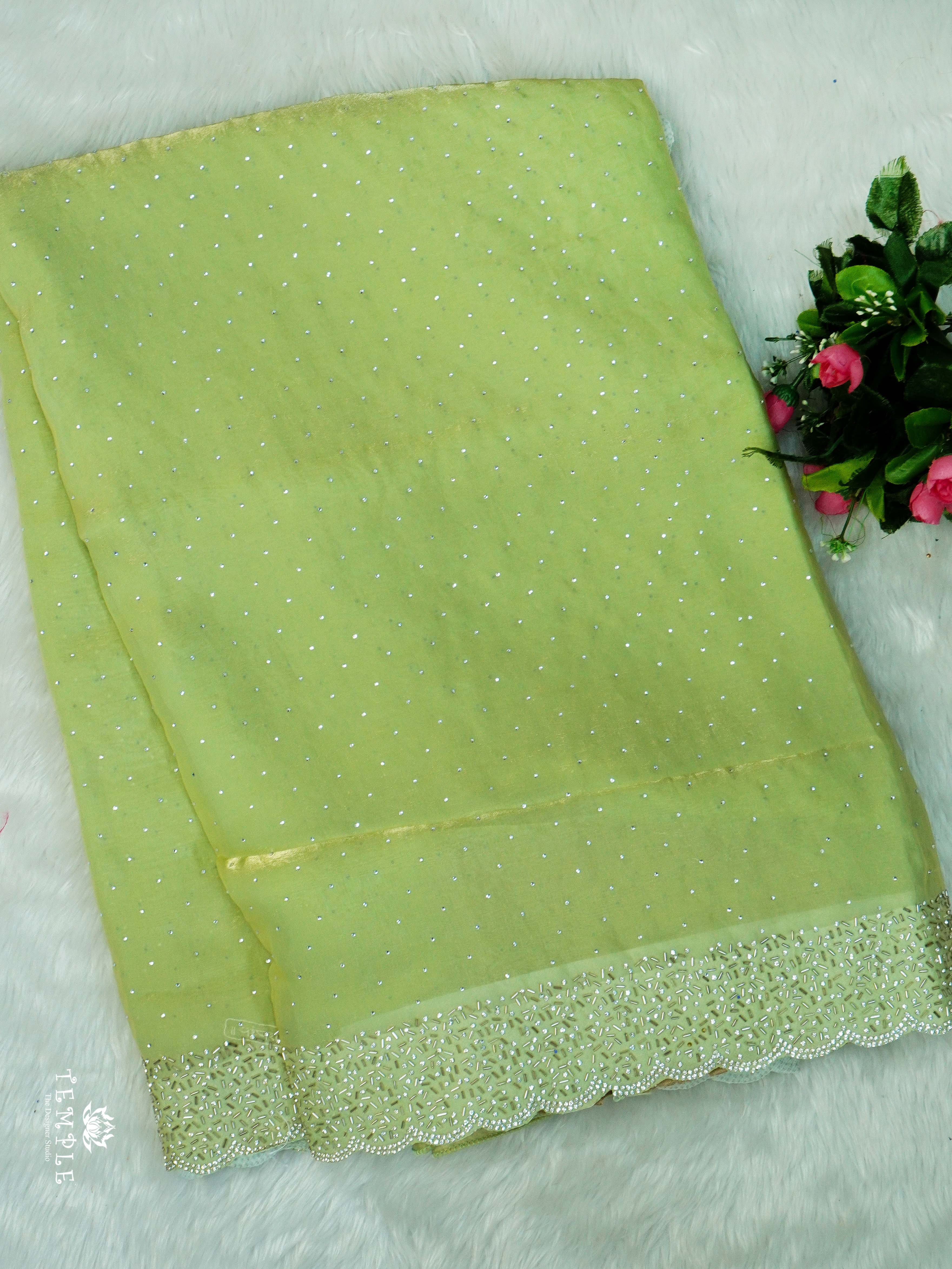 Designer Saree With Stone Work | TTDS2156