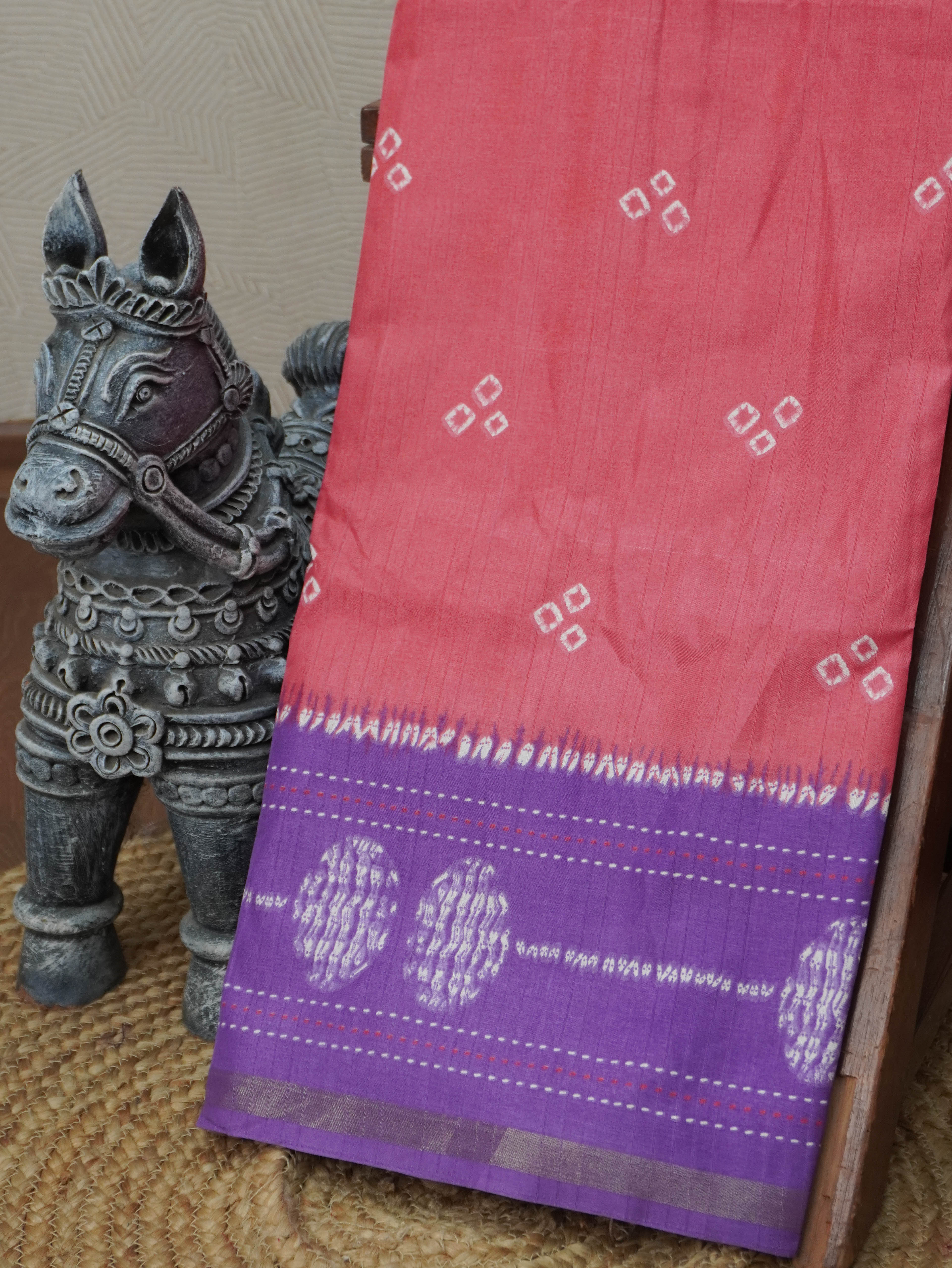 Chanderi Cotton Saree | TTDS3299