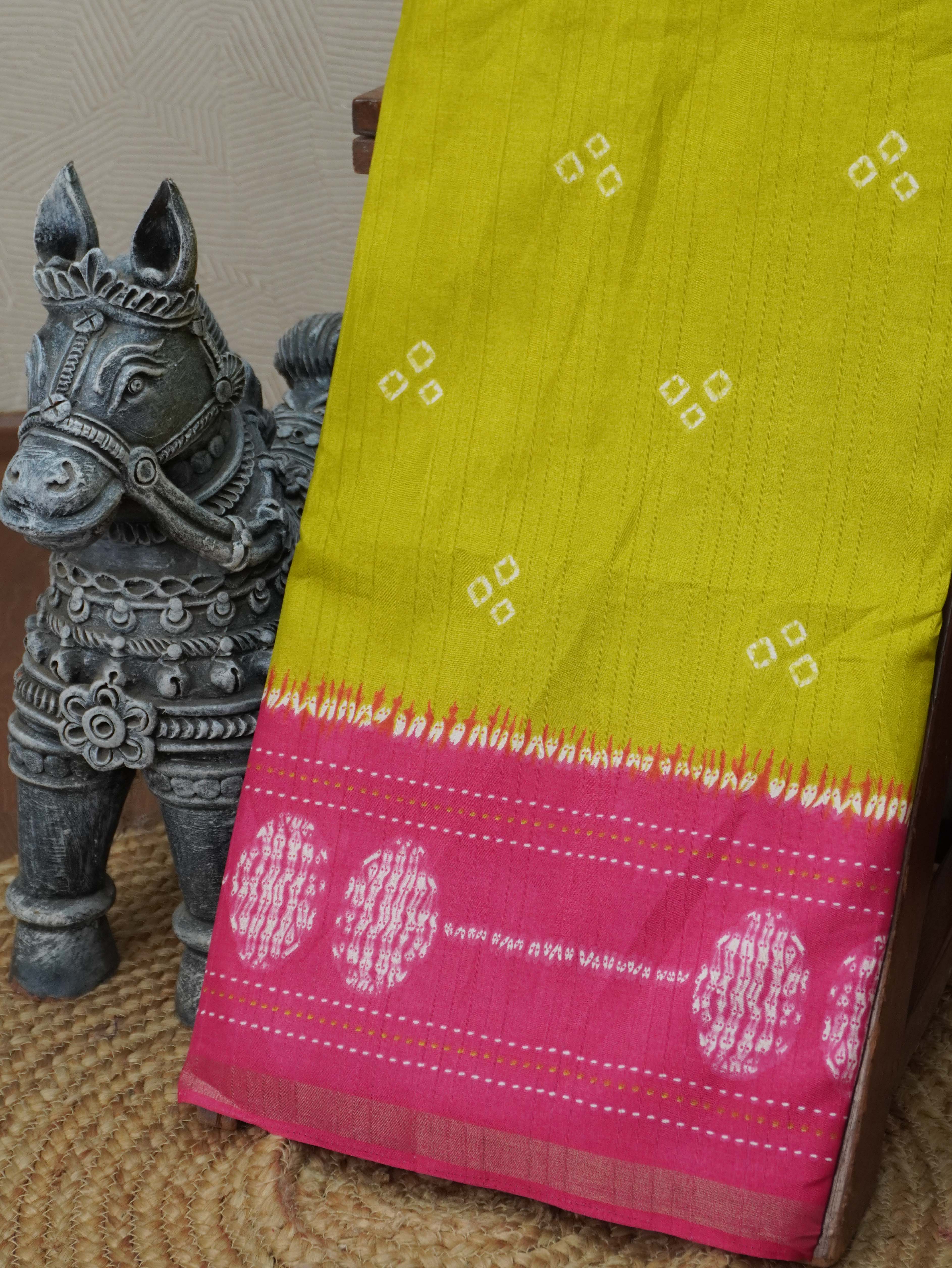 Chanderi Cotton Saree | TTDS3299