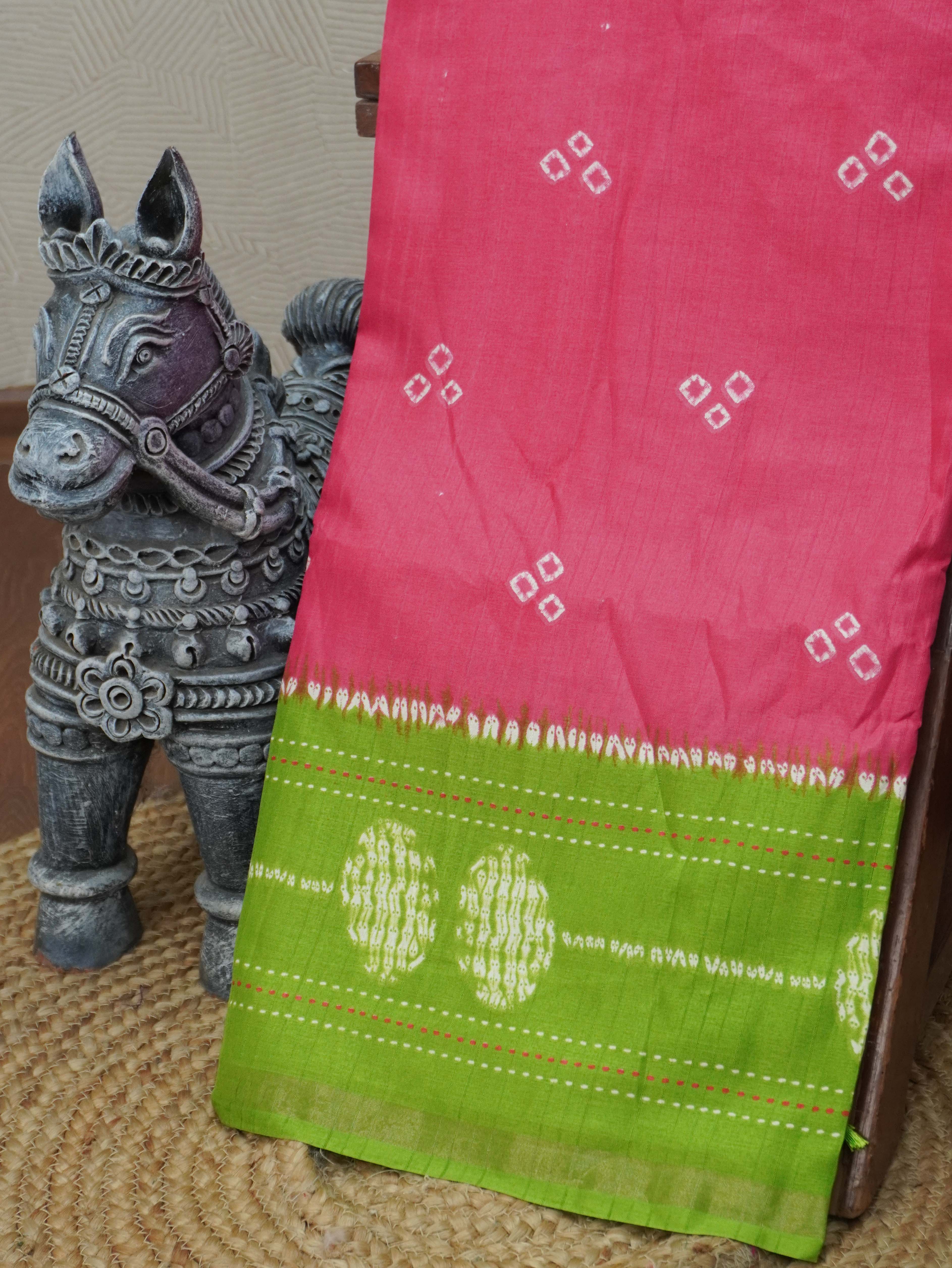 Chanderi Cotton Saree | TTDS3299
