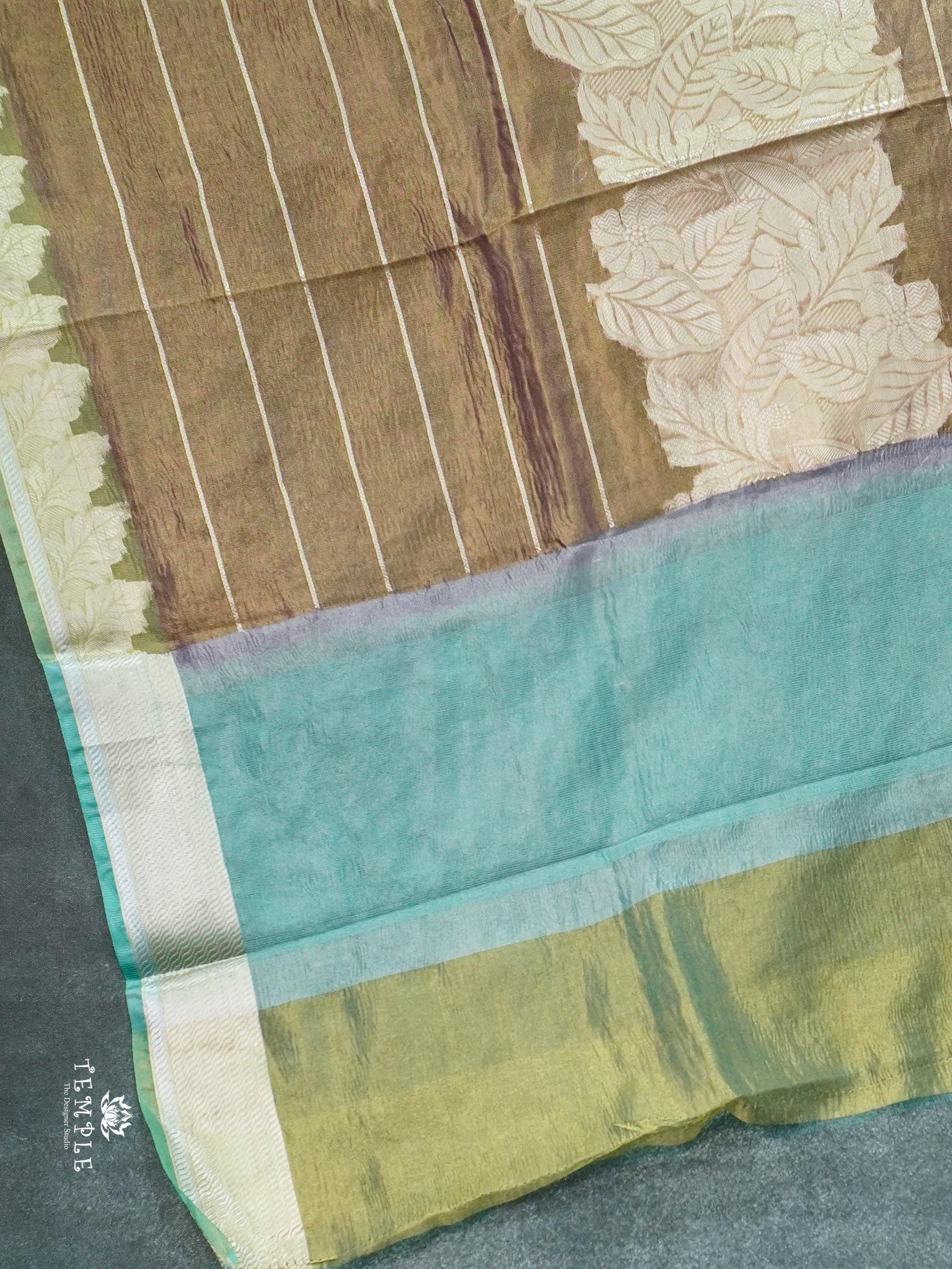 Organza Tissue Saree(Banarasi Zari Woven Pattern) | TTDS1427