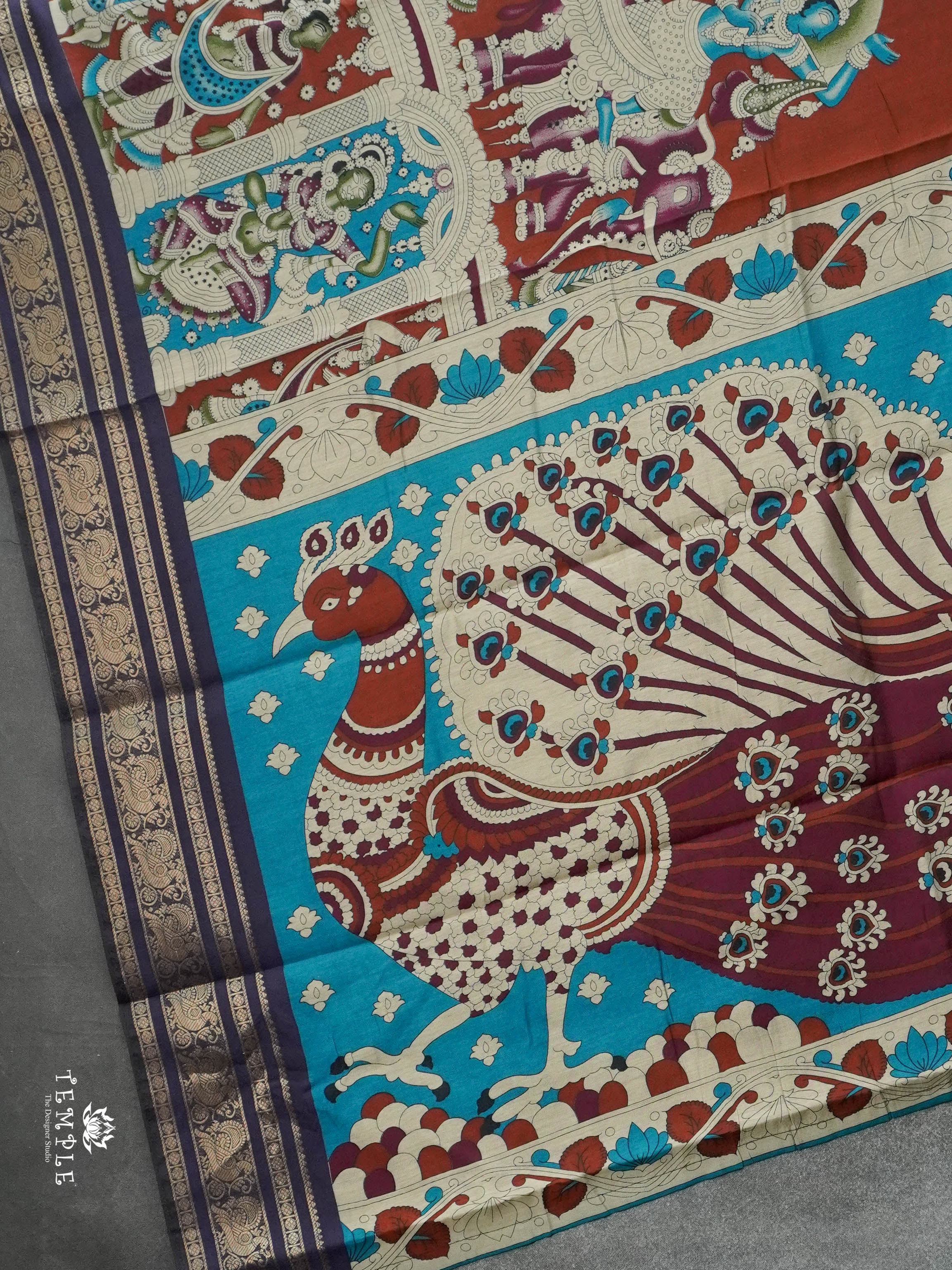 Mangalagiri Silk Cotton Saree | TTDS2905