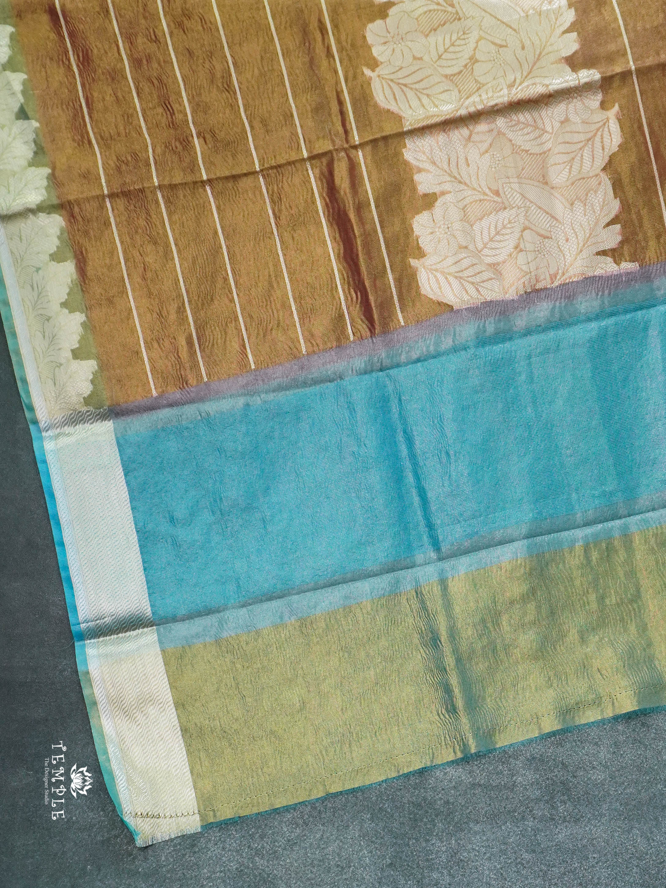 Organza Tissue Saree(Banarasi Zari Woven Pattern) | TTDS1427