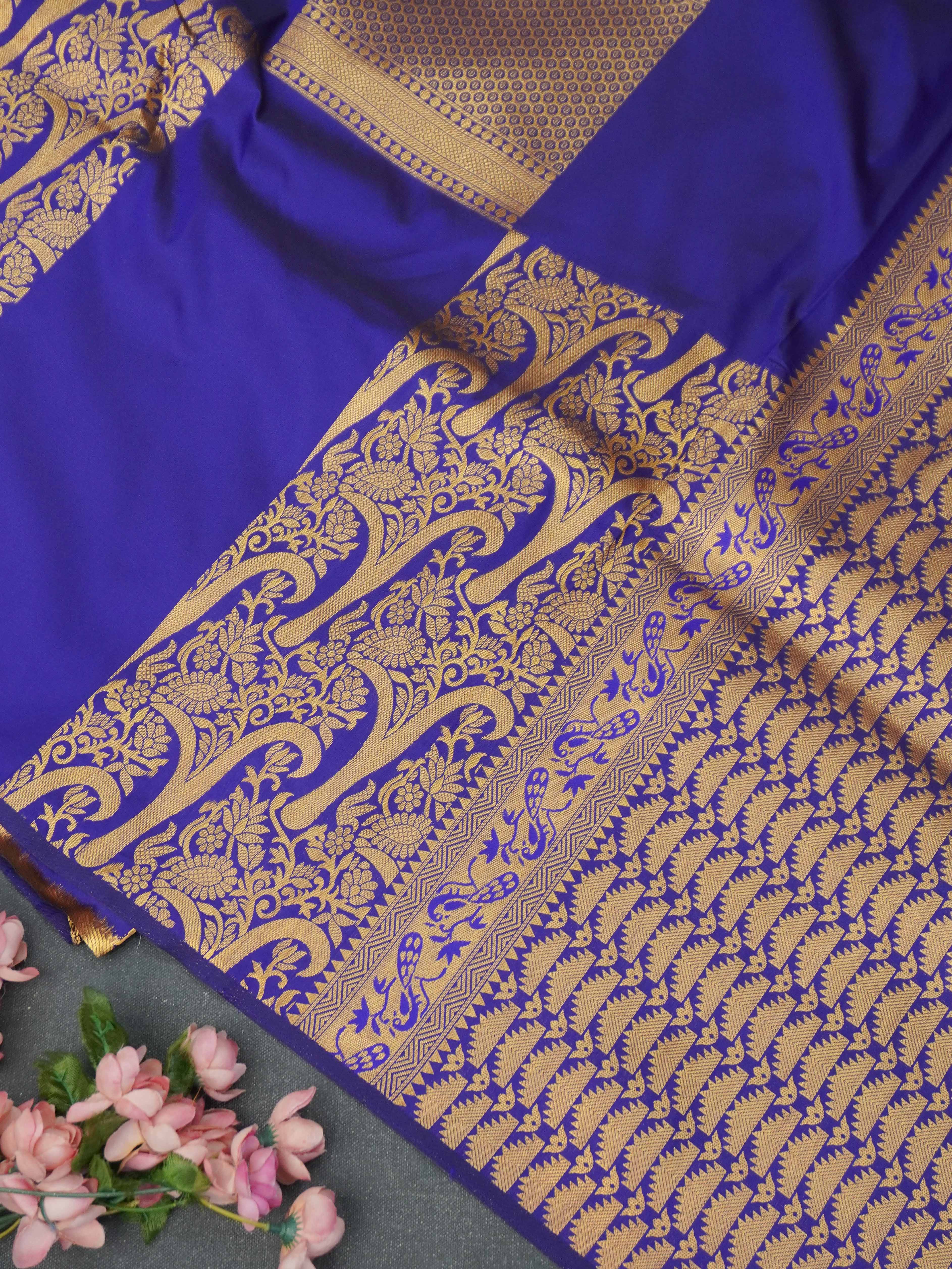 Semi Soft Silk Saree | TTDS3309