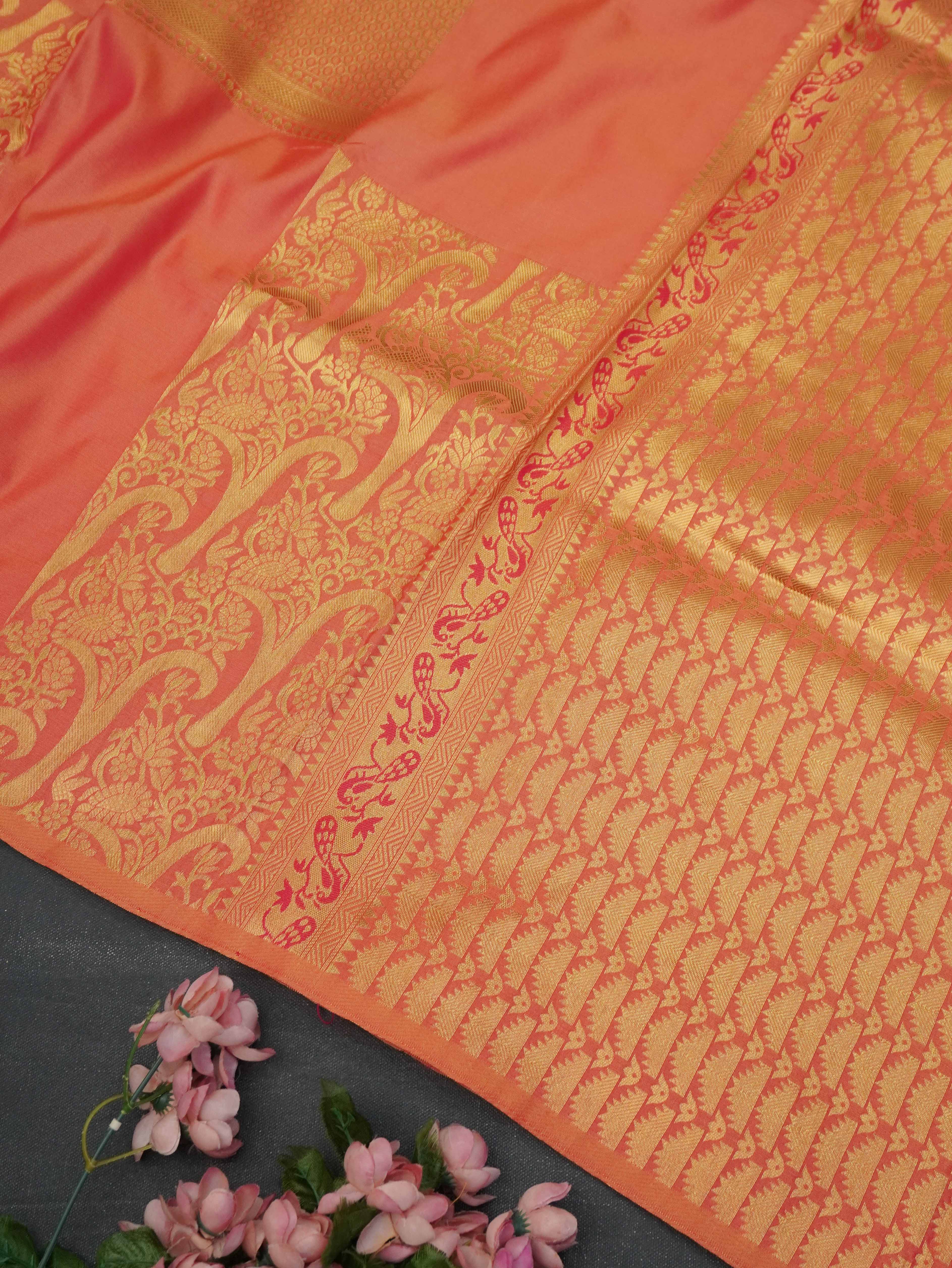 Semi Soft Silk Saree | TTDS3309