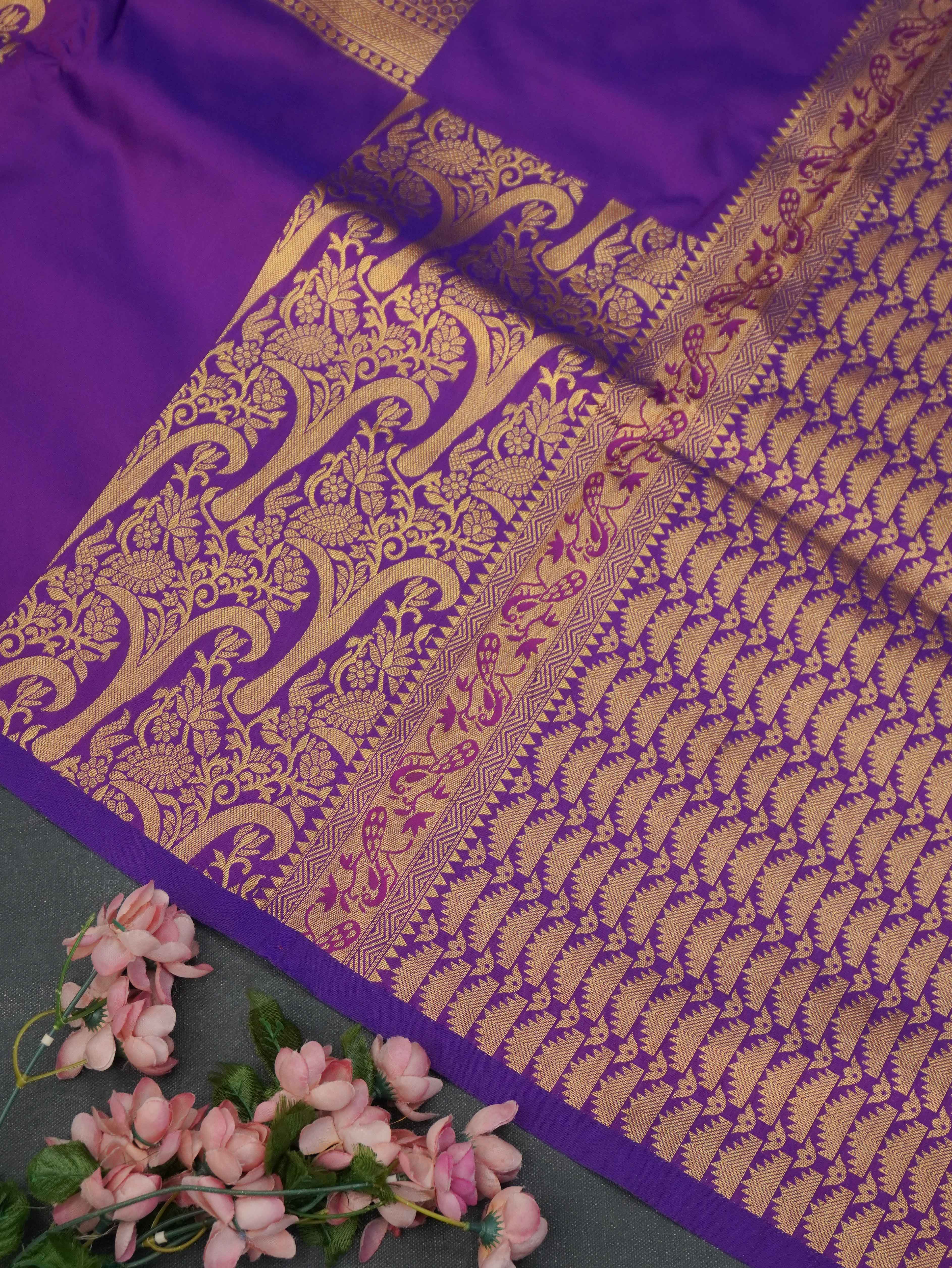 Semi Soft Silk Saree | TTDS3309