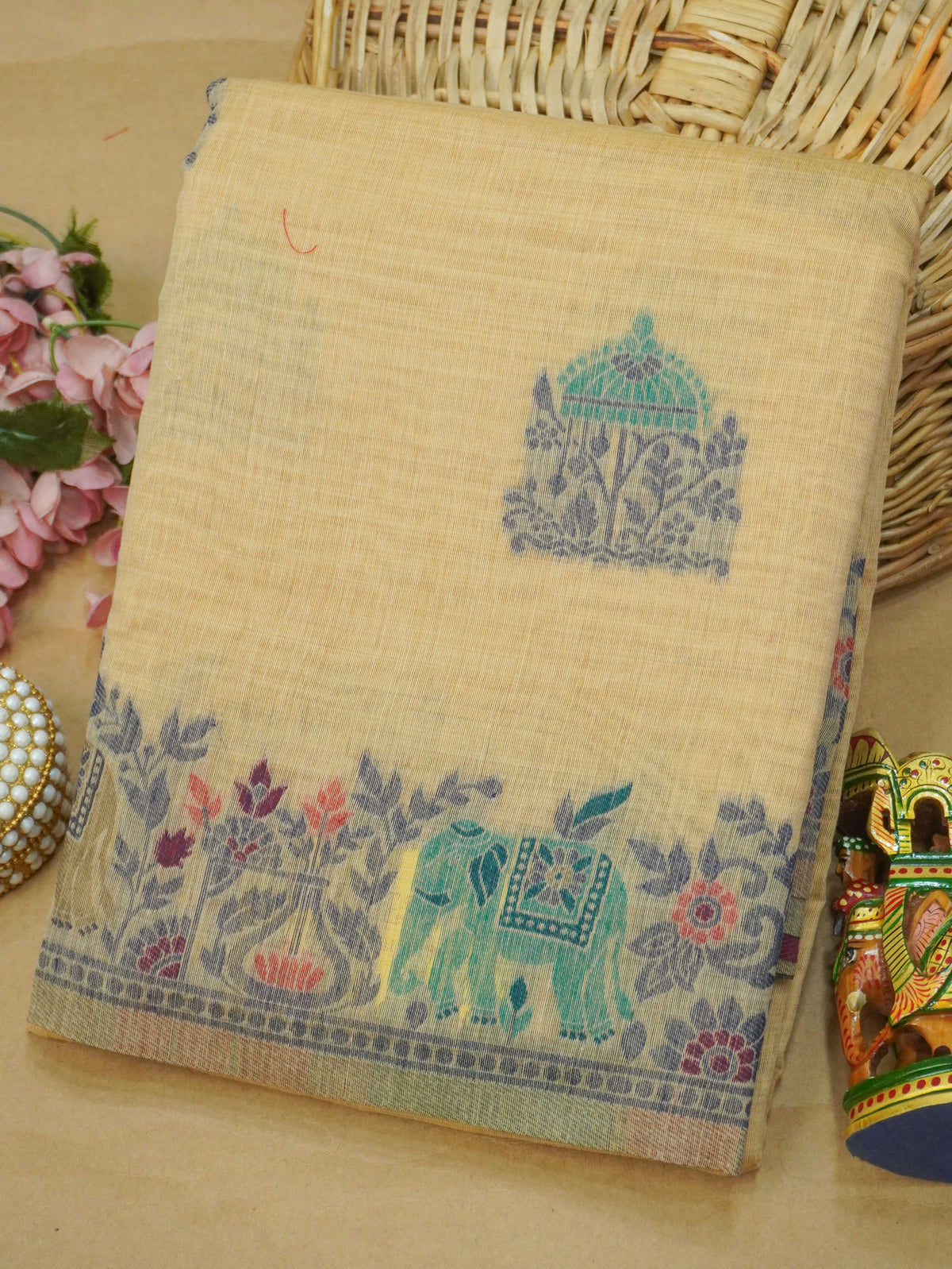 Sambalpuri Cotton Saree | TTDS3728