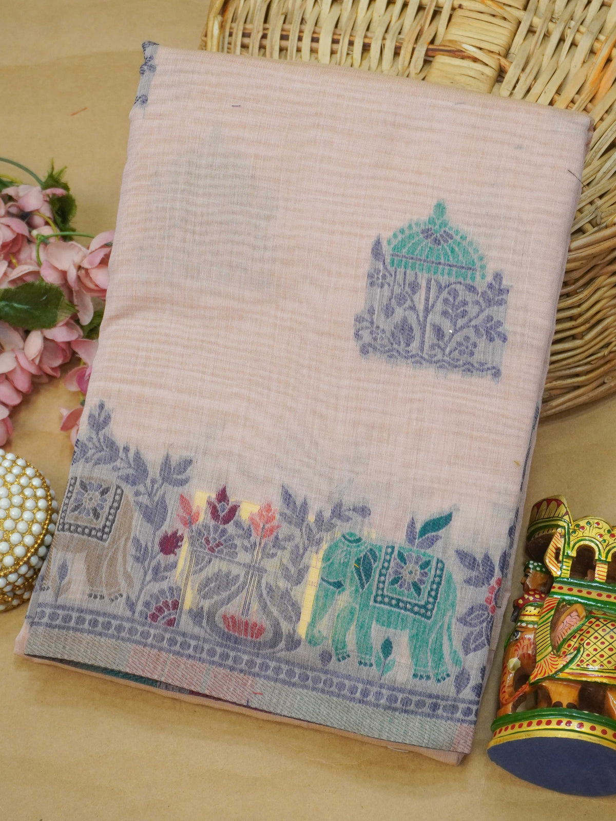 Sambalpuri Cotton Saree | TTDS3728