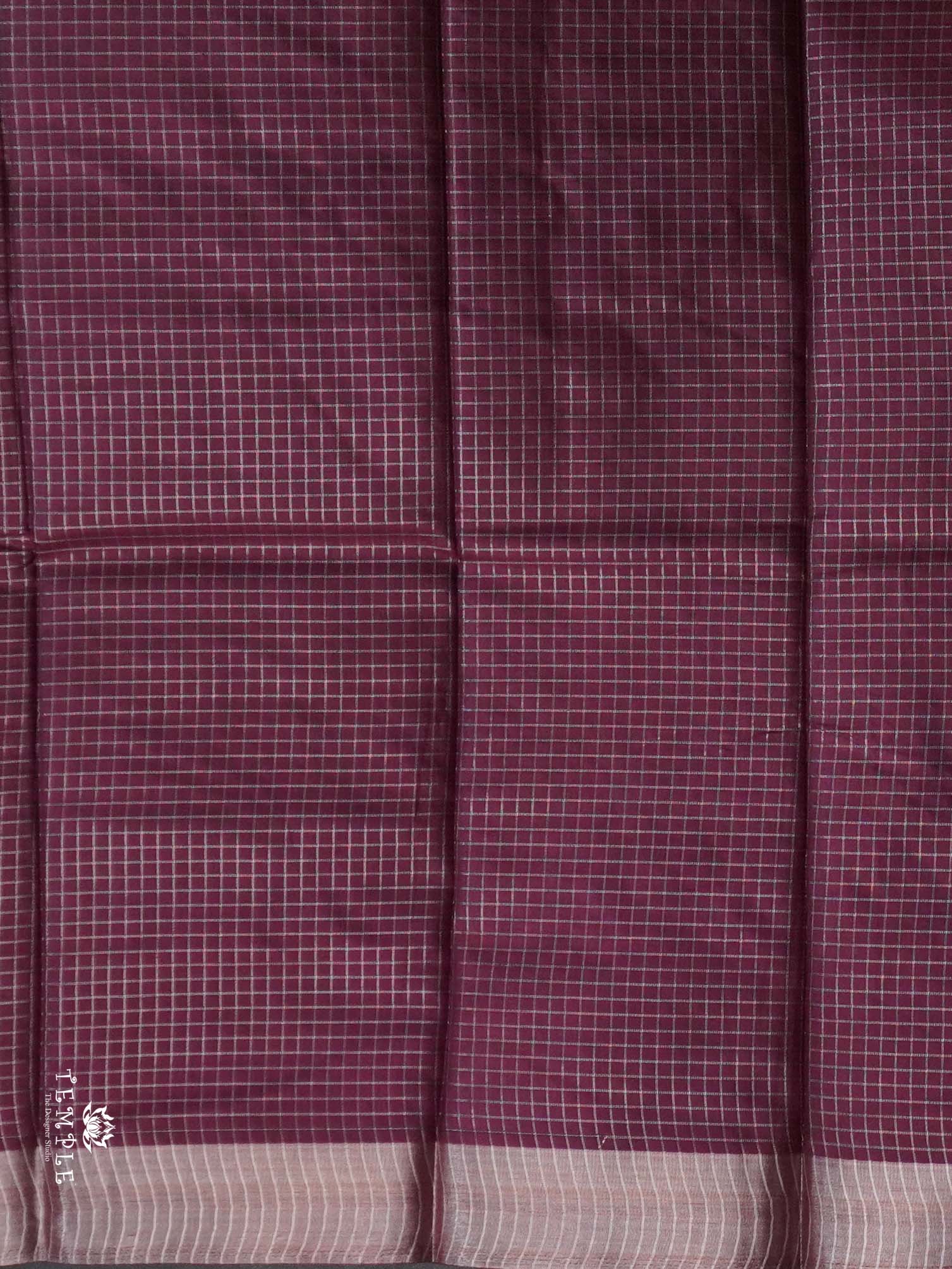 Kosa Saree With Small Zari Checks | TTDS1941