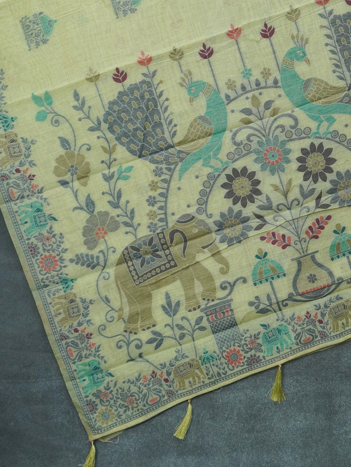 Sambalpuri Cotton Saree | TTDS3728
