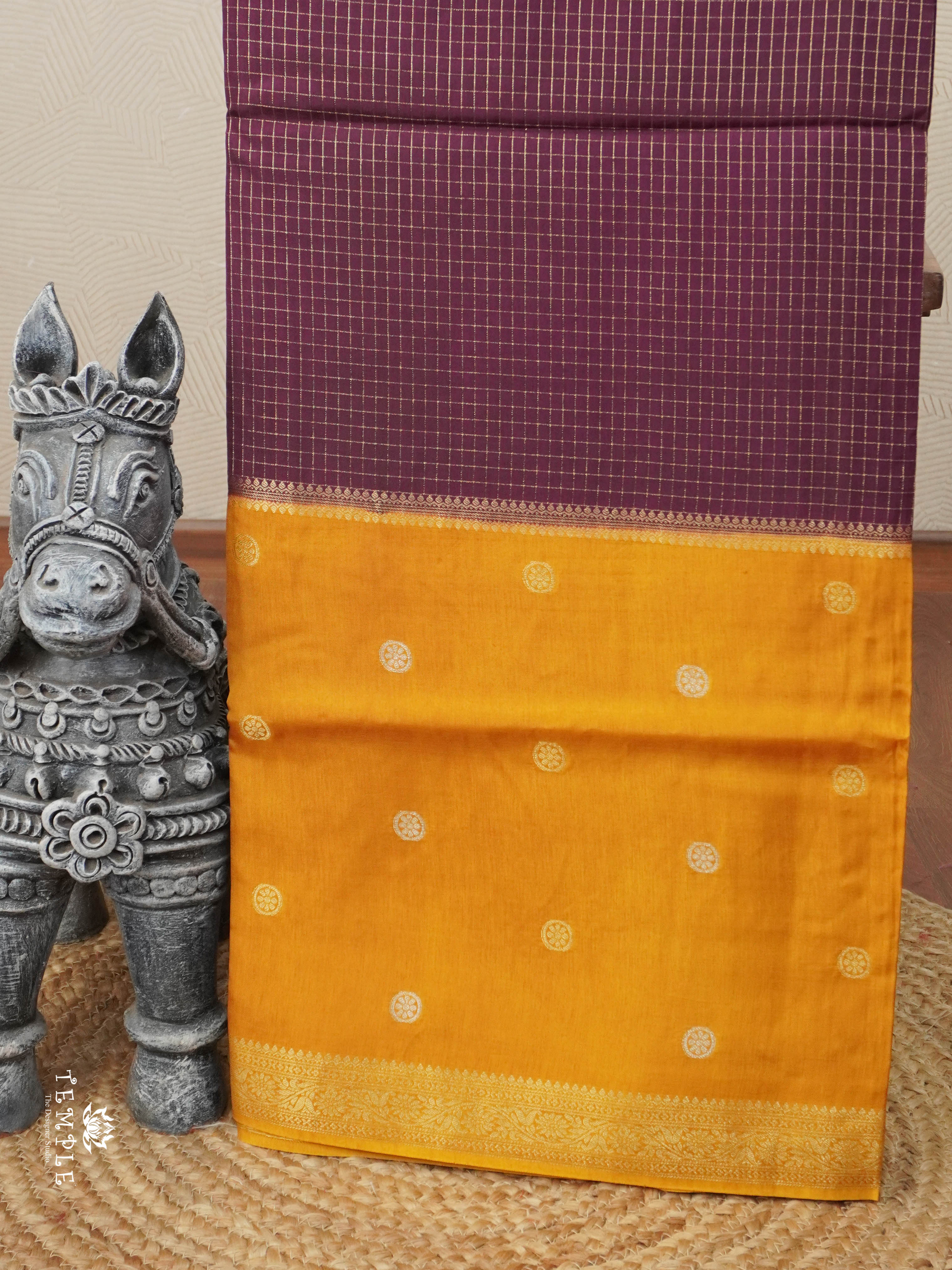 Semi Mysore Silk Saree | TTDS2783
