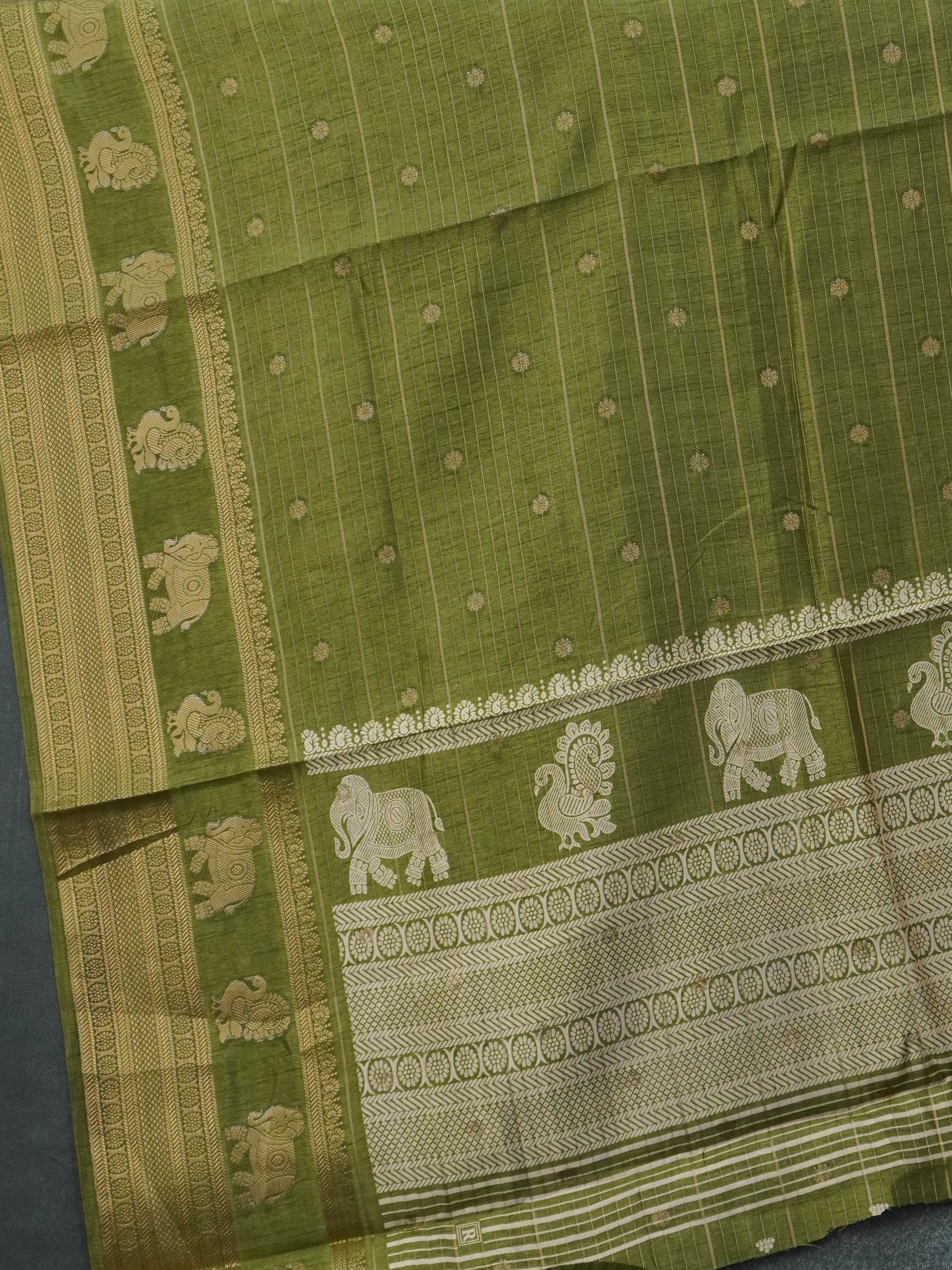 Semi Tussar Saree | TTDS3302