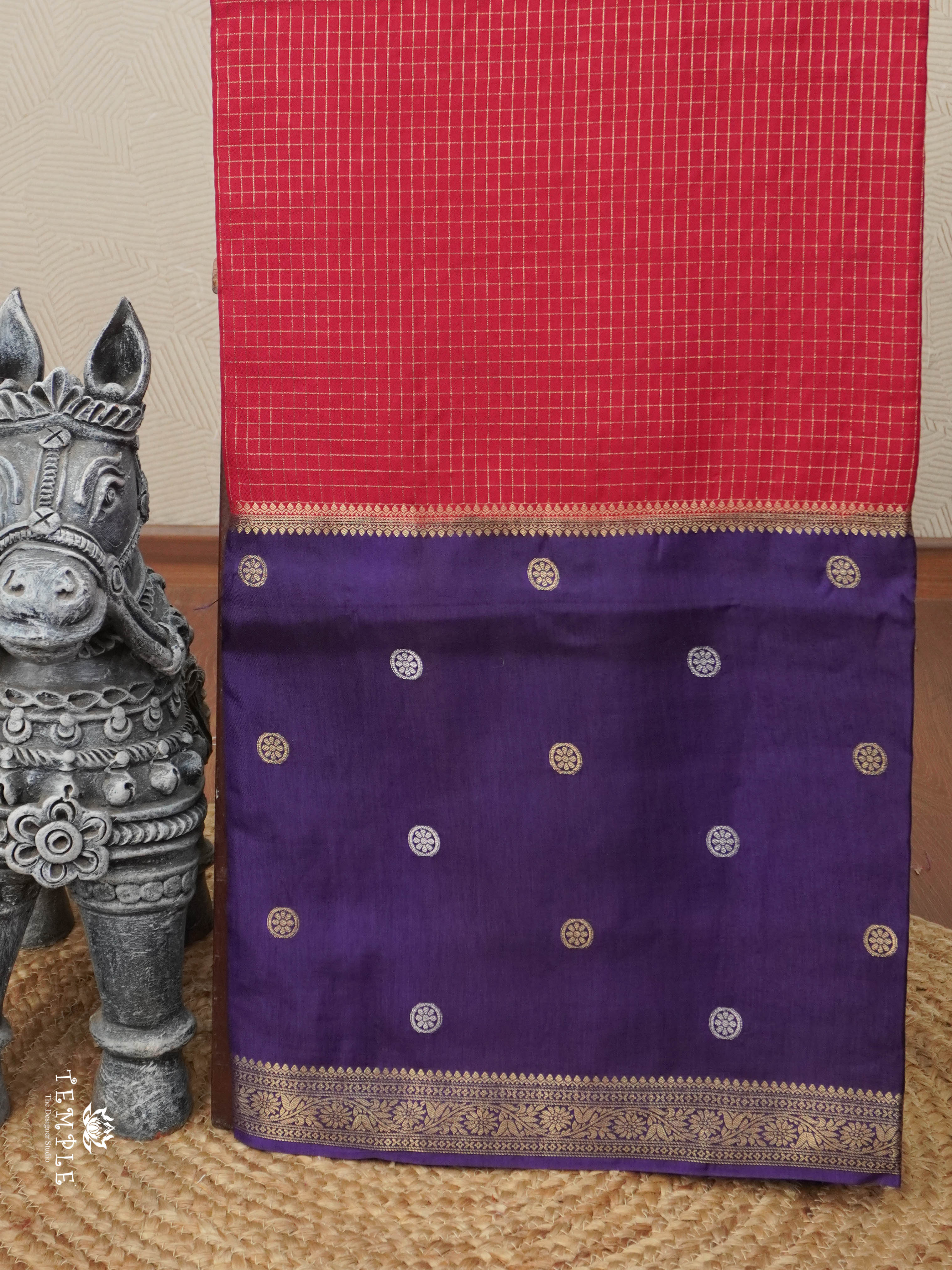 Semi Mysore Silk Saree | TTDS2783