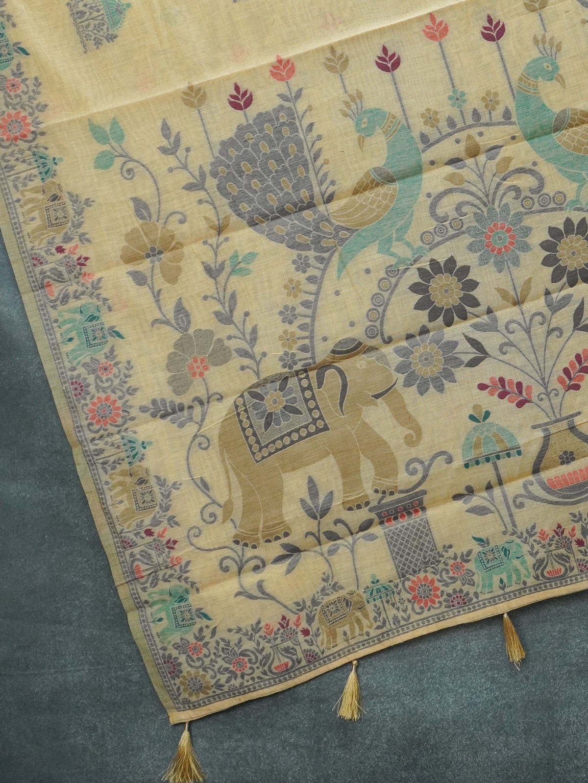 Sambalpuri Cotton Saree | TTDS3728