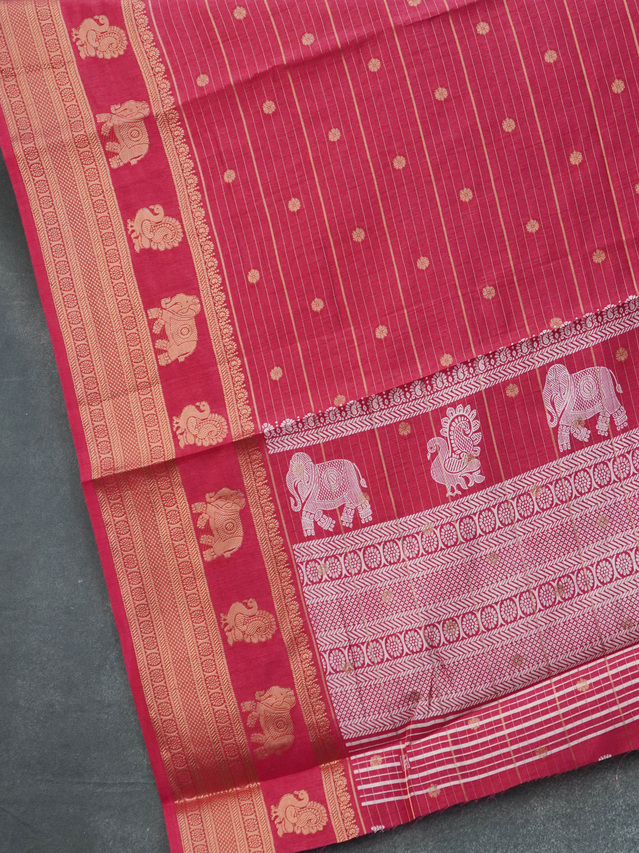 Semi Tussar Saree | TTDS3302