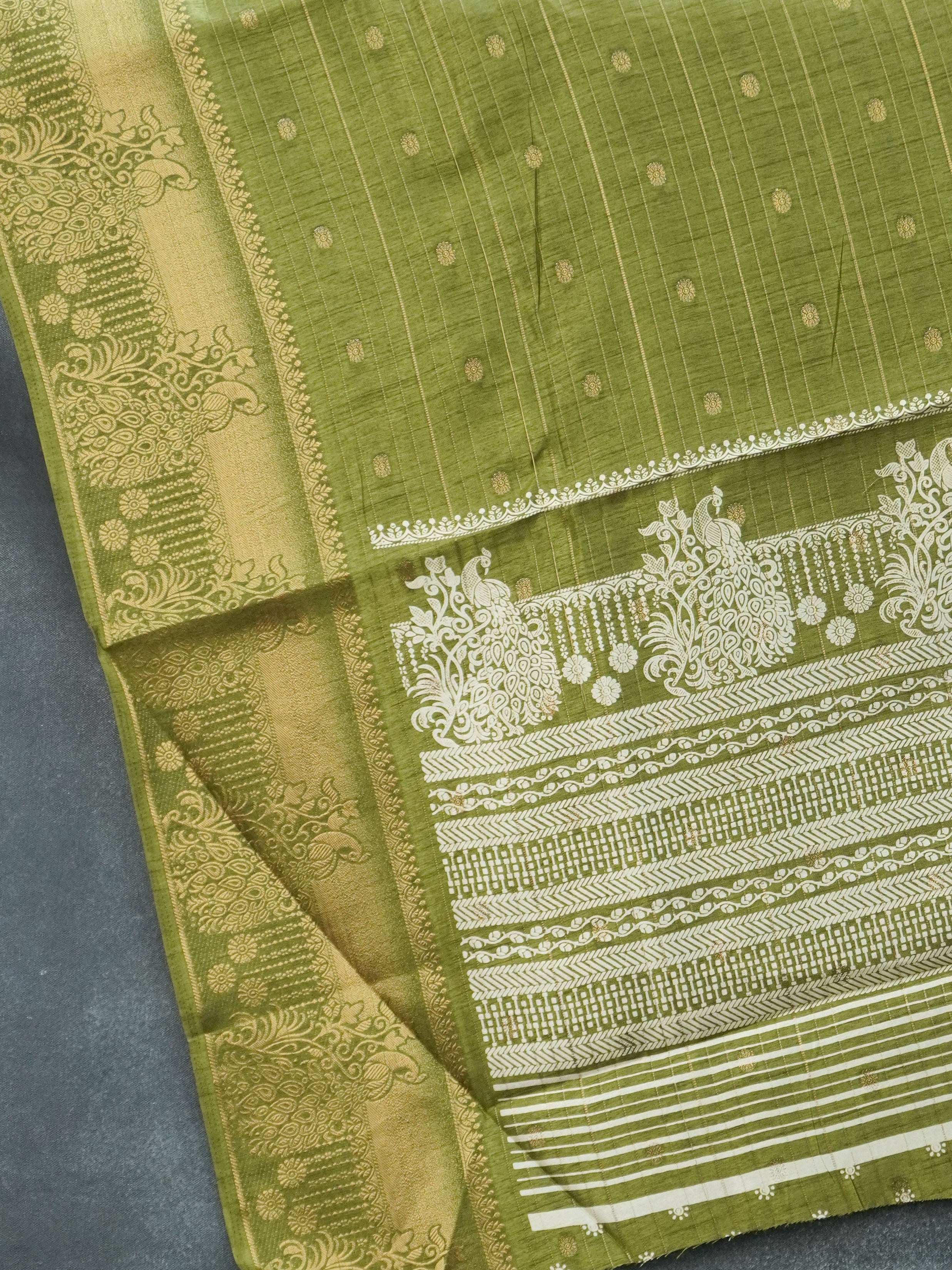 Semi Tussar Silk Saree | TTDS3313