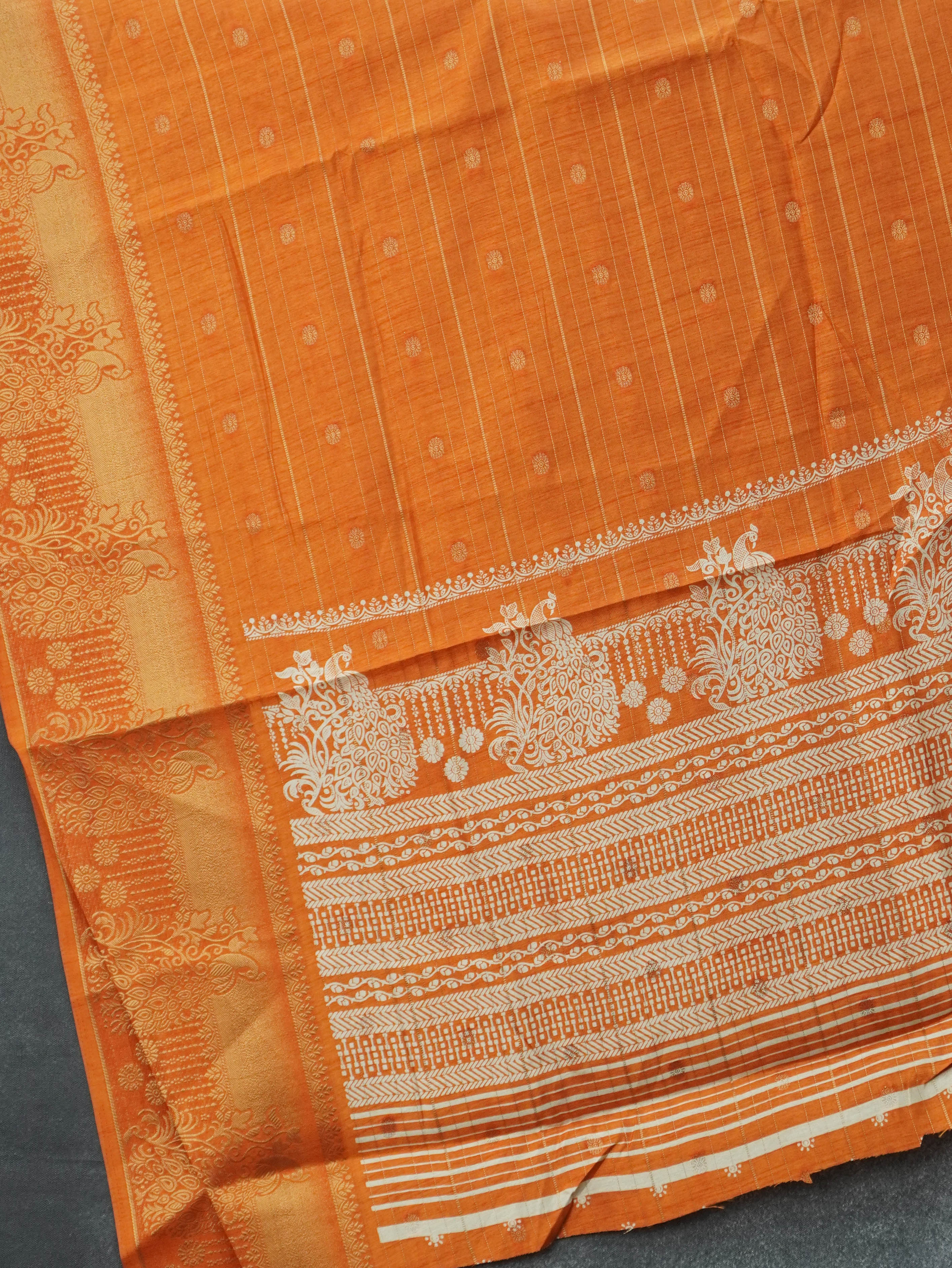 Semi Tussar Silk Saree | TTDS3313