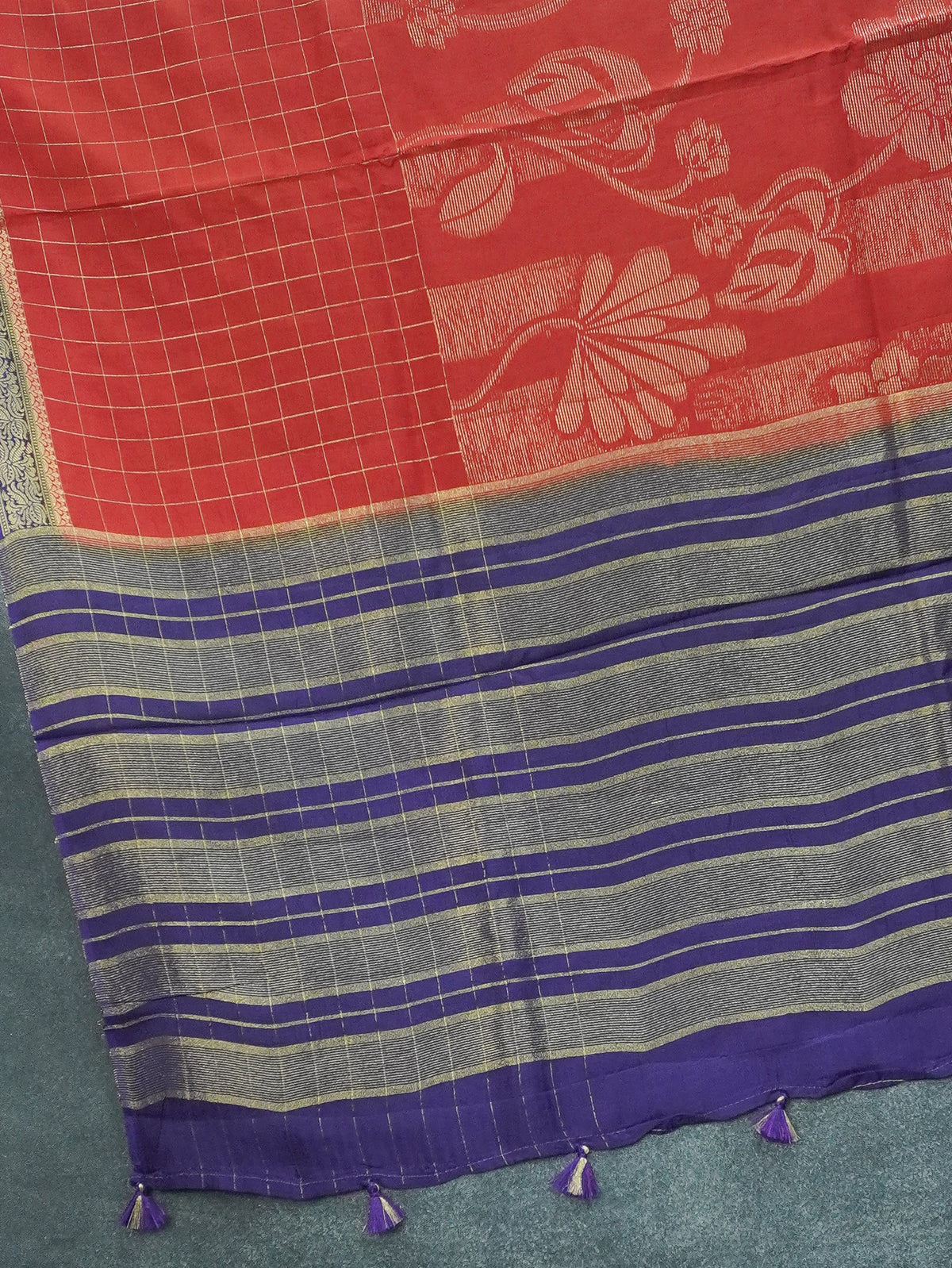 Semi Mysore Silk Saree | TTDS3717
