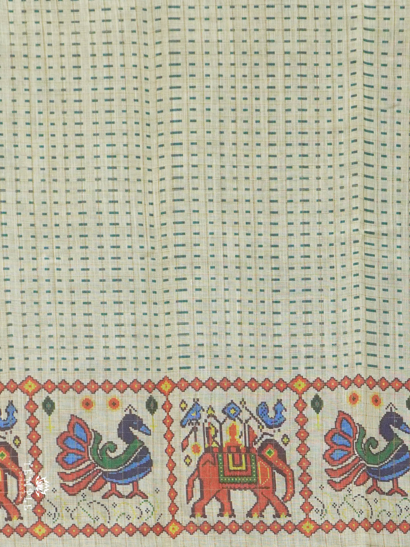 Linen Cotton Saree | TTDS2910