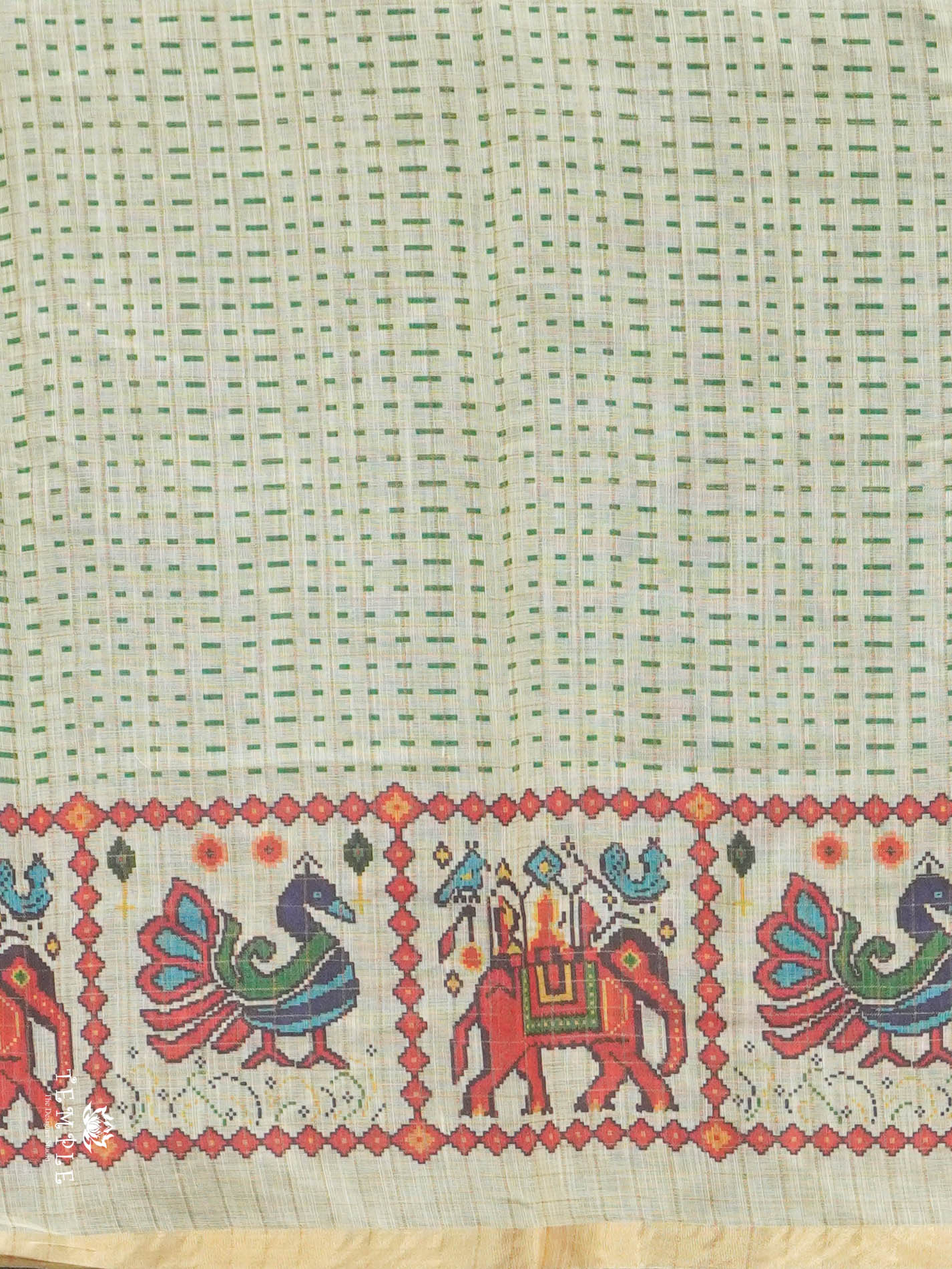 Linen Cotton Saree | TTDS2910